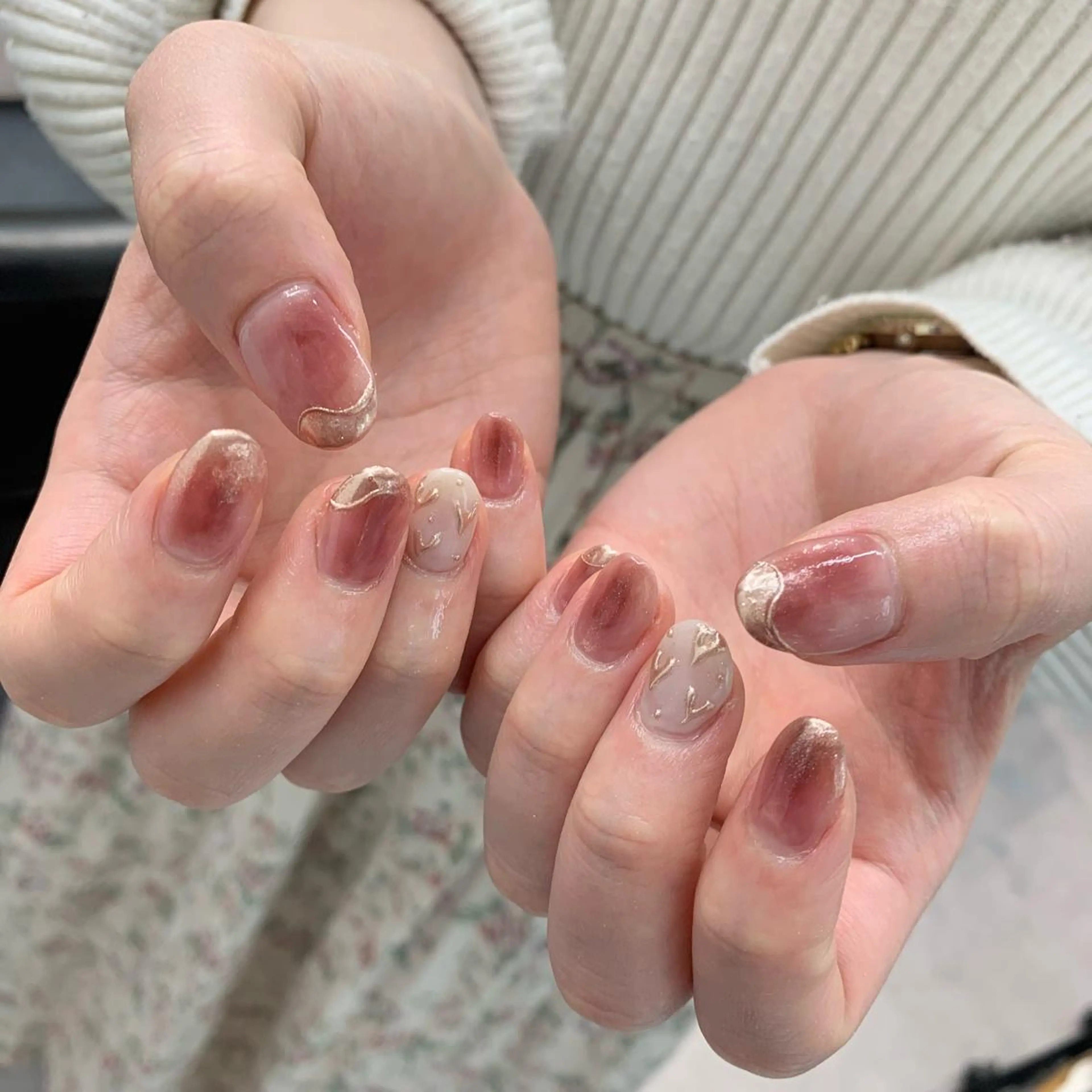 ネイル マキノ ユイのネイルデザイン