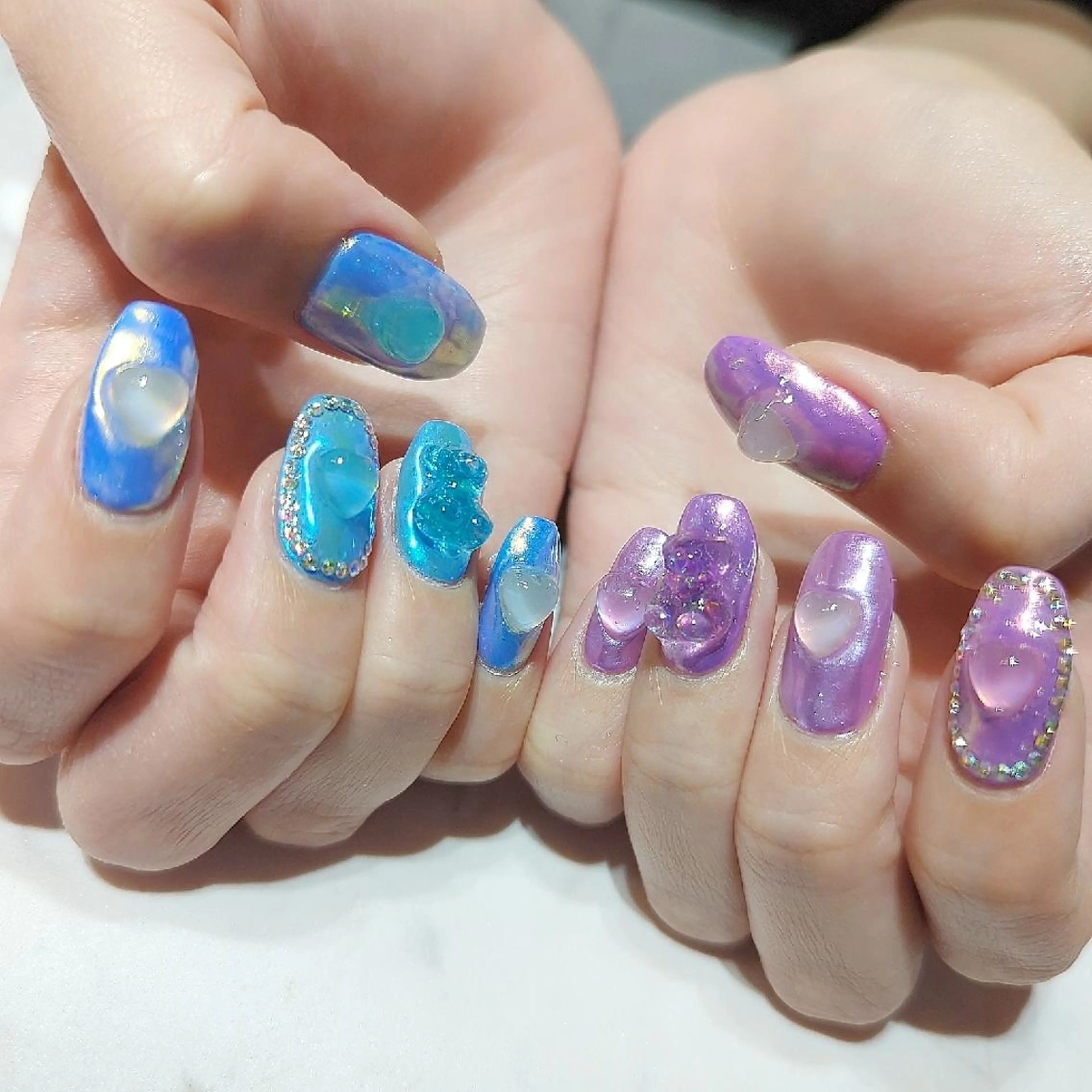 ネイル ハンドネイル あ きのネイルデザイン