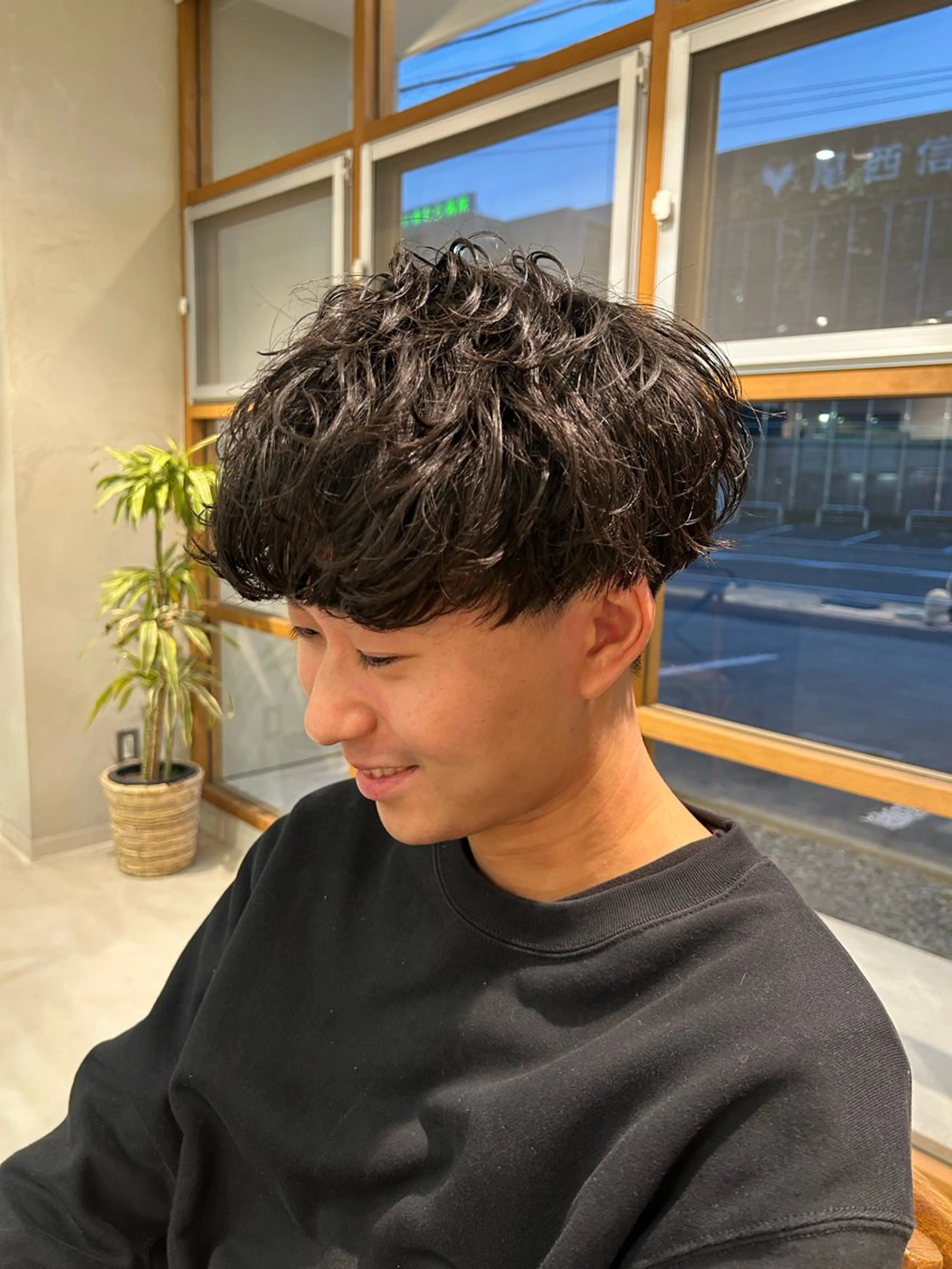 パーマ メンズ 小島 滉太のヘアスタイル