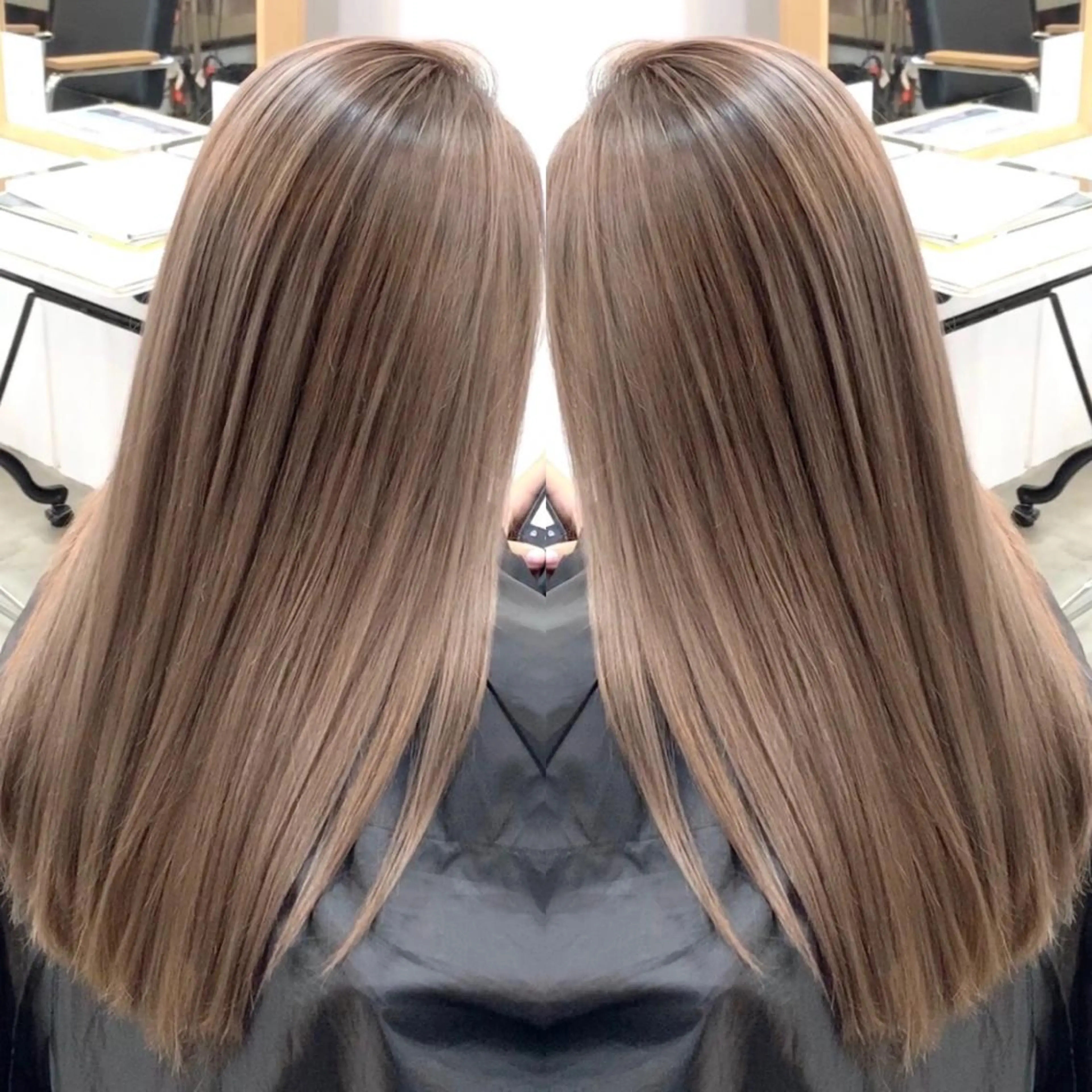 カラー ヘアアレンジ ネイル マツエク・マツパ グレージュ ナチュラル カット ヘアカラー トリートメント ブリーチ特化 / share 元太のヘアスタイル