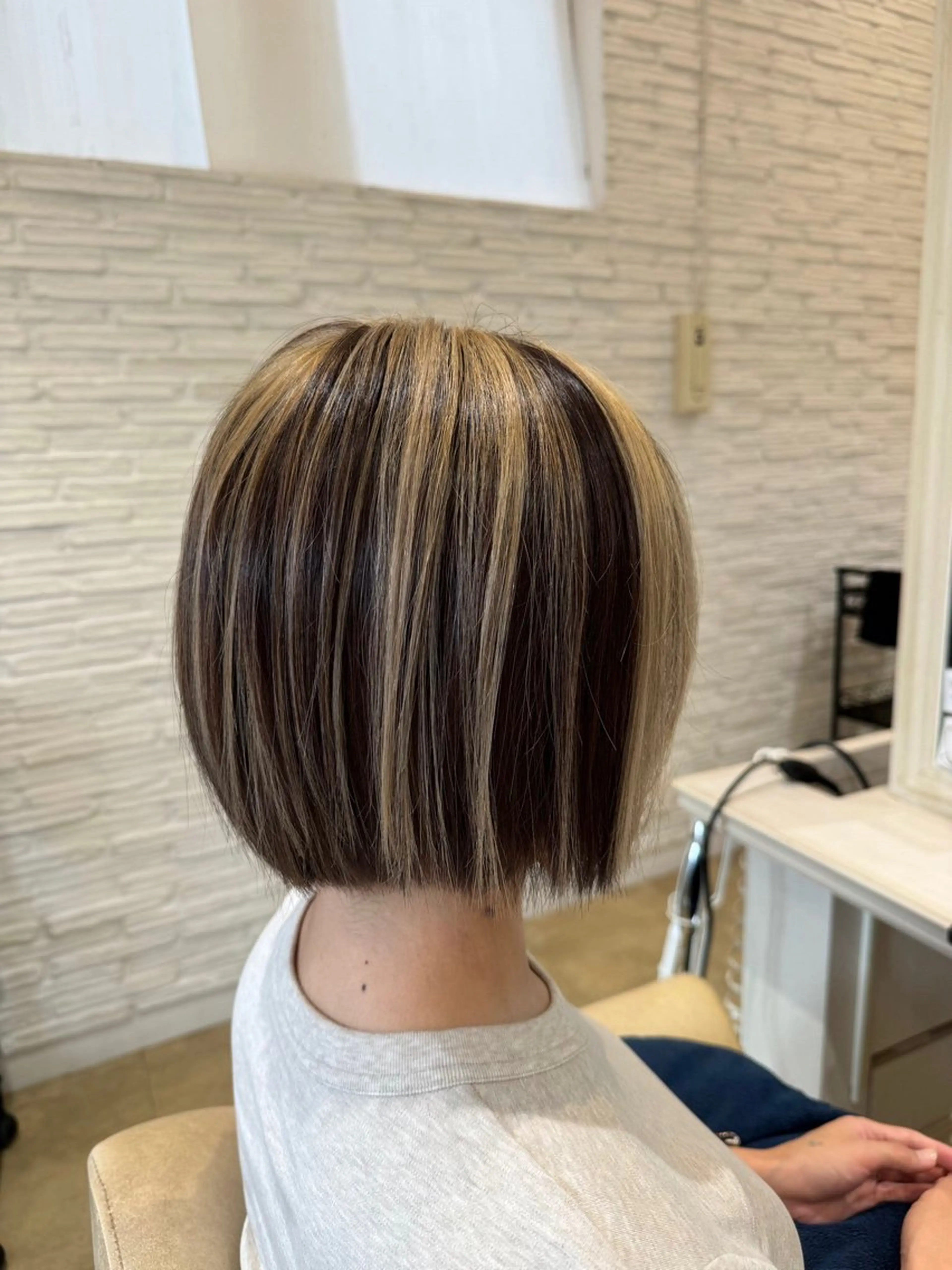 ショート カラー ボブ amie by AFLOAT 浦和店のヘアスタイル