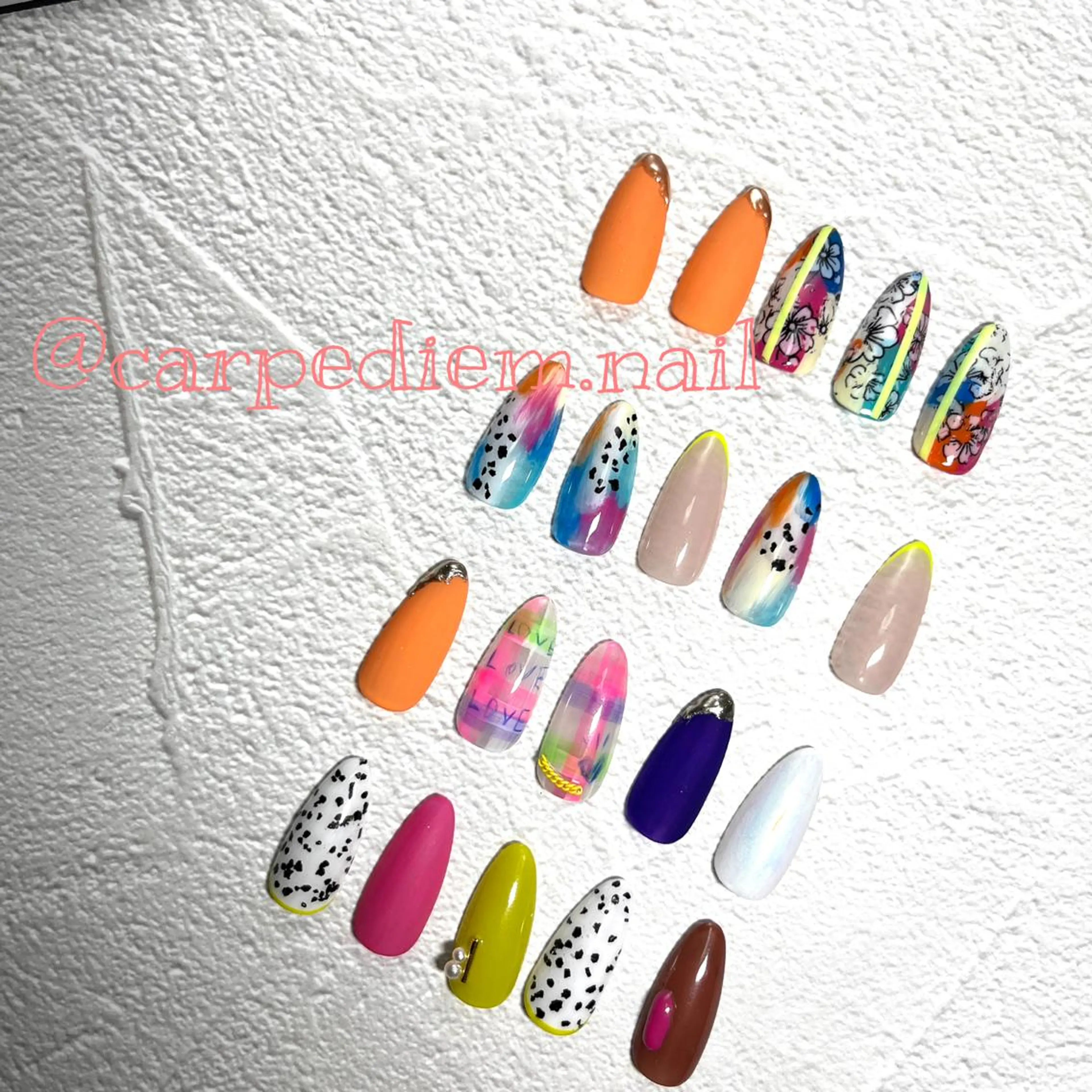 ネイル 城東区ネイルサロン carpediemのネイルデザイン