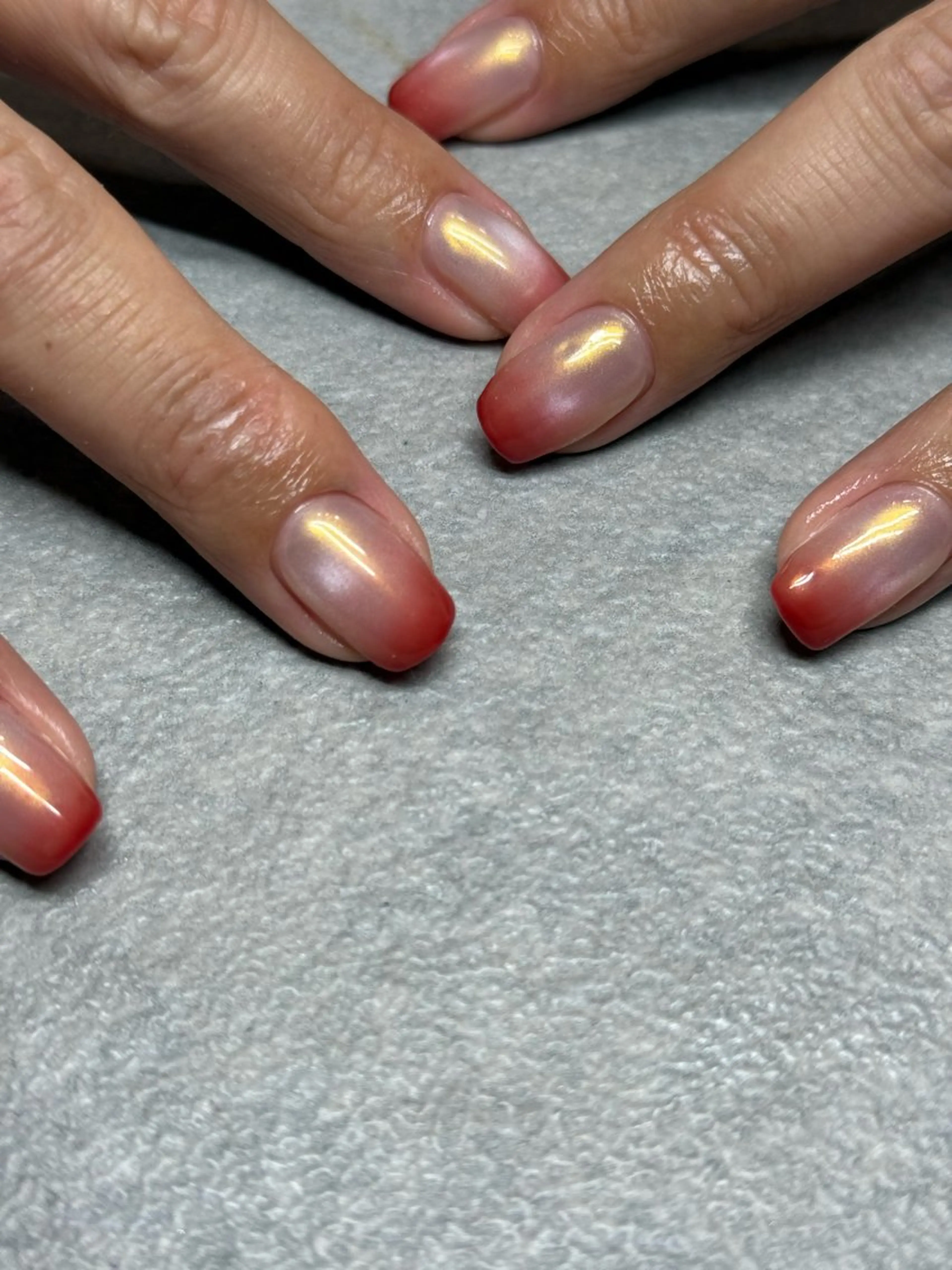 ネイル 氷ネイル・うるうるネイル マグネットネイル ハンドネイル フットネイル kiii.__ ✴︎*のネイルデザイン