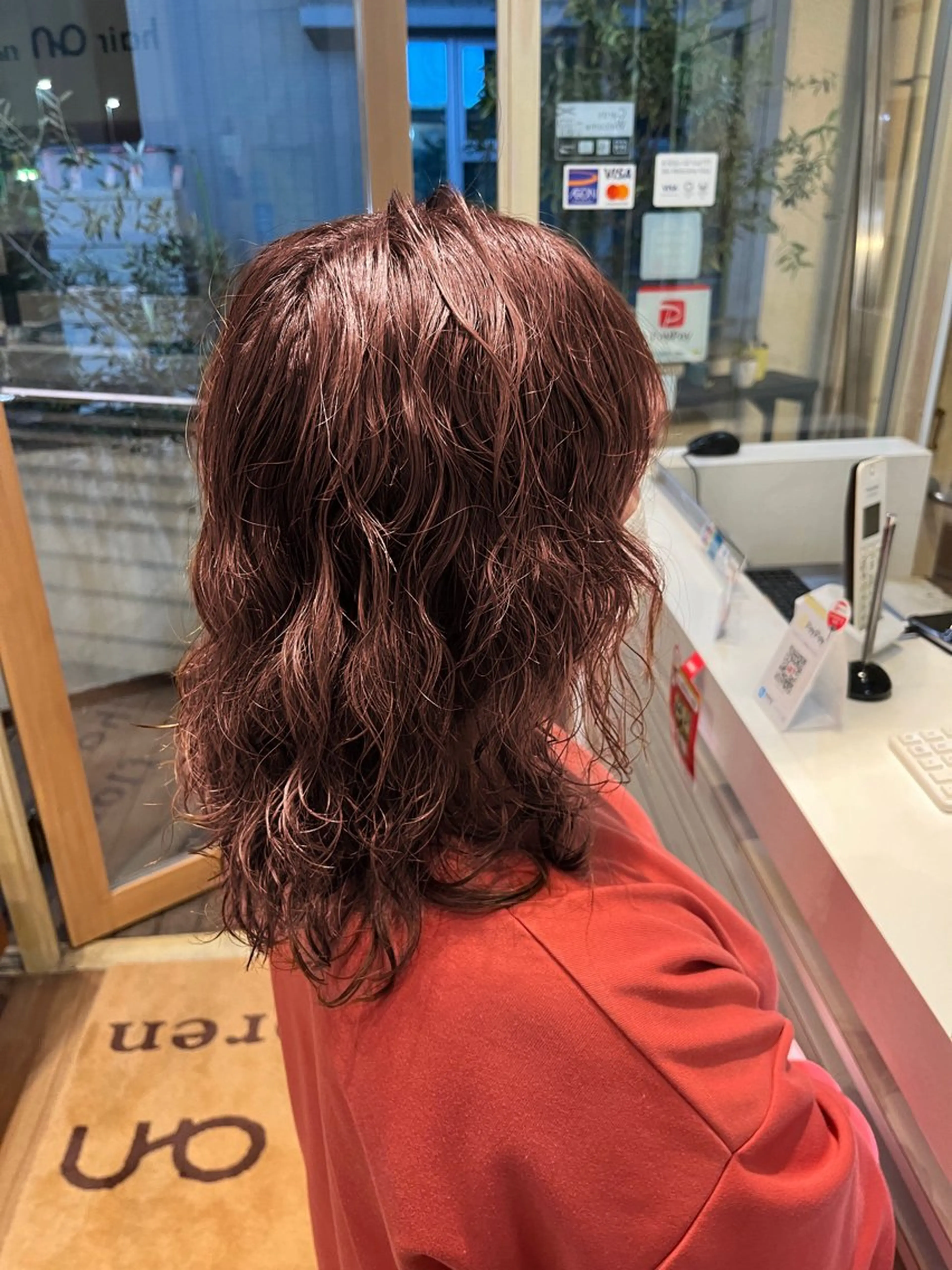 ミディアム パーマ カット パーマ スタジオノル パーマ🌀あやなのヘアスタイル