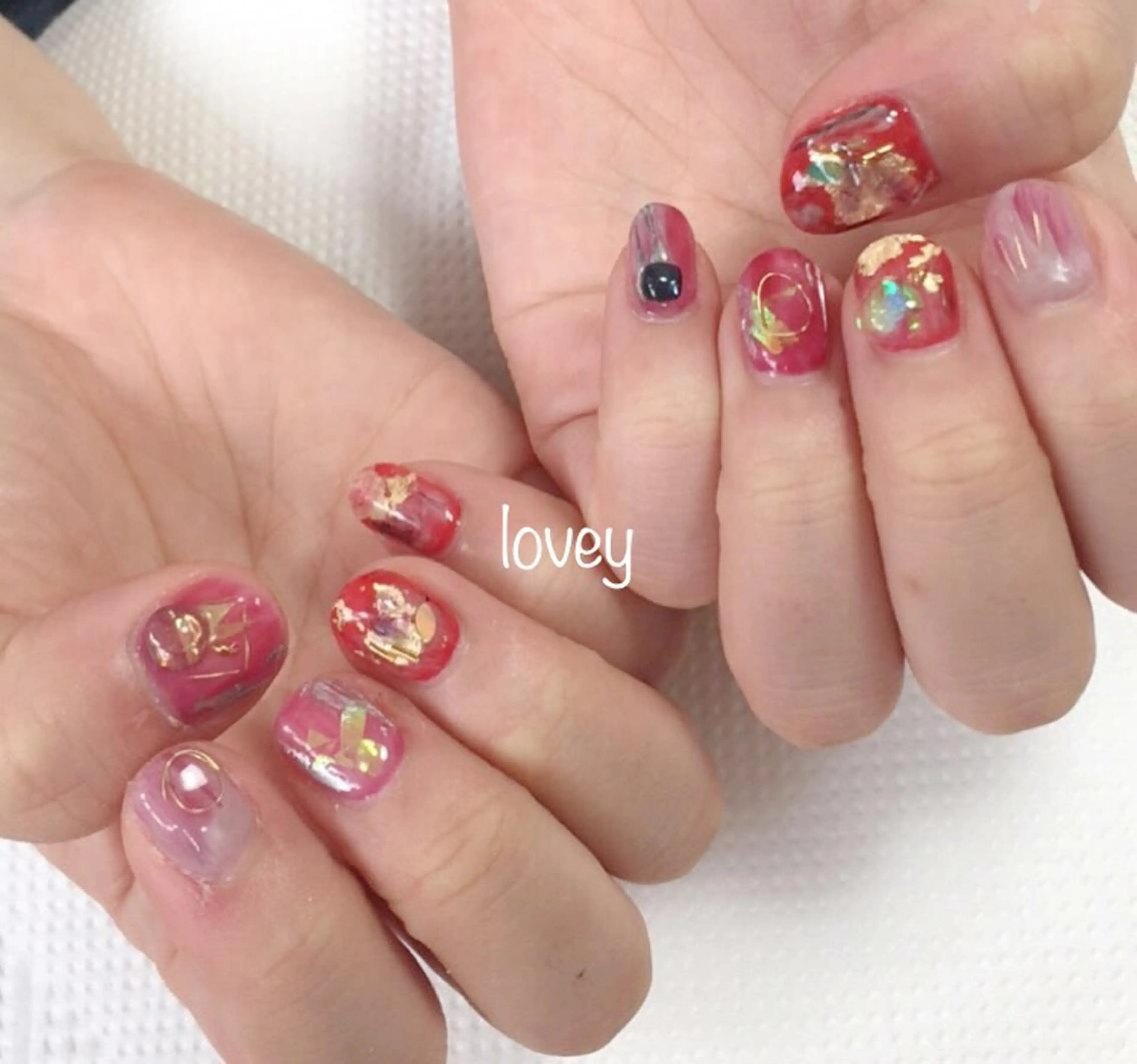 ネイル プライベートサロン loveyのネイルデザイン