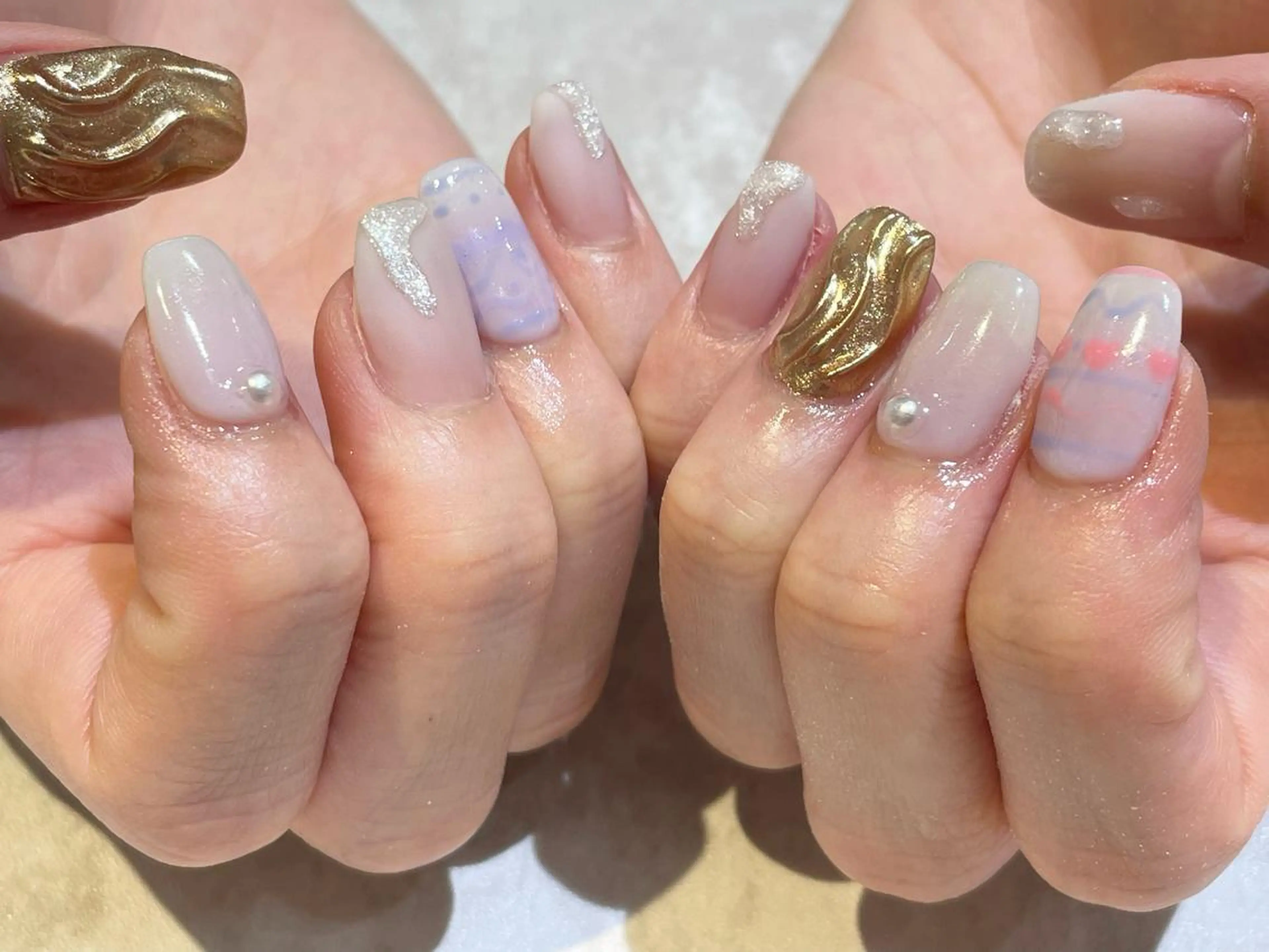 ネイル 舞田 苑香のネイルデザイン