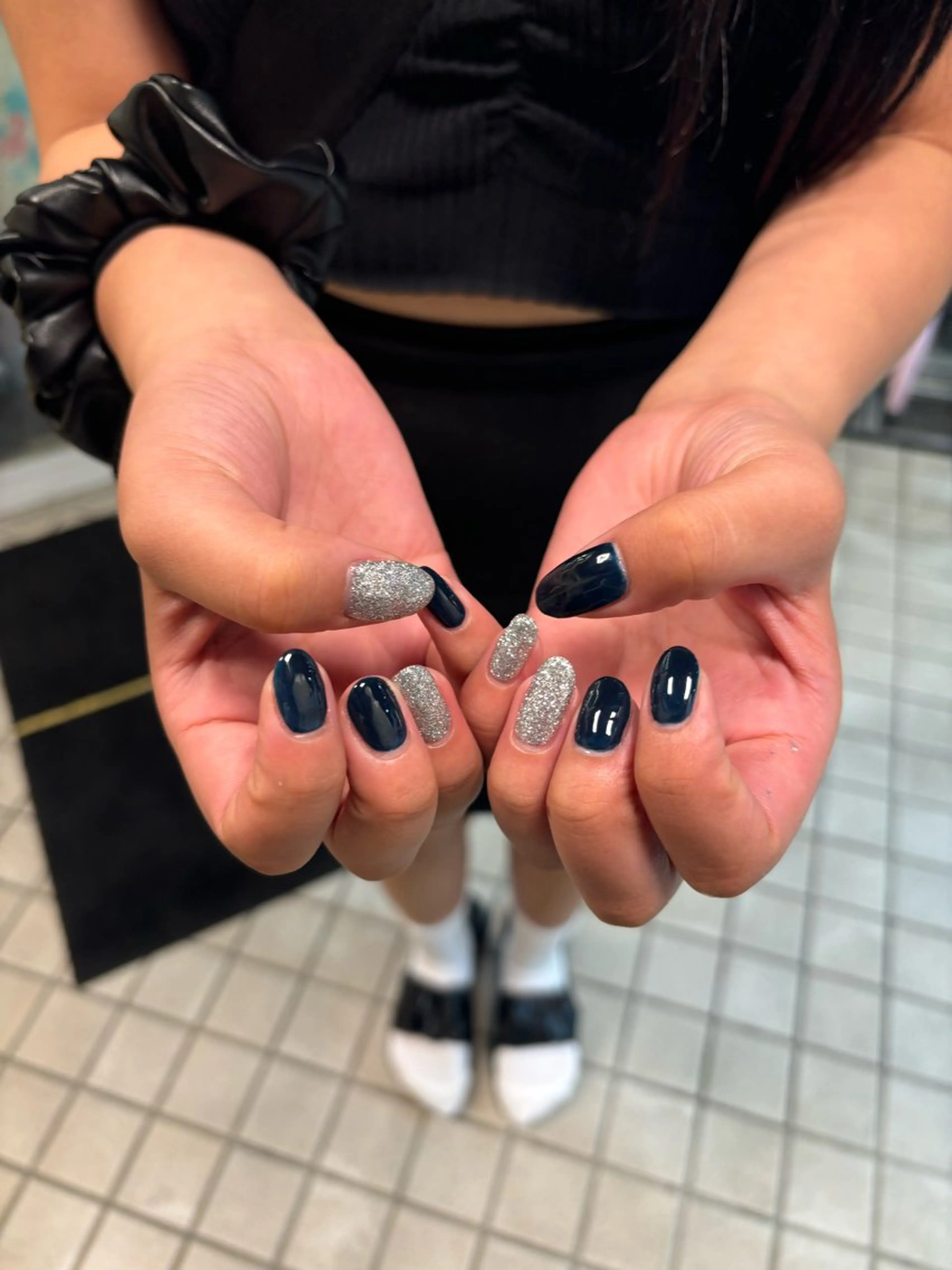 ネイル メンズネイル ショートネイル ハンドネイル レイヤー/ボブ /メンズ🪩KAYOのヘアスタイル