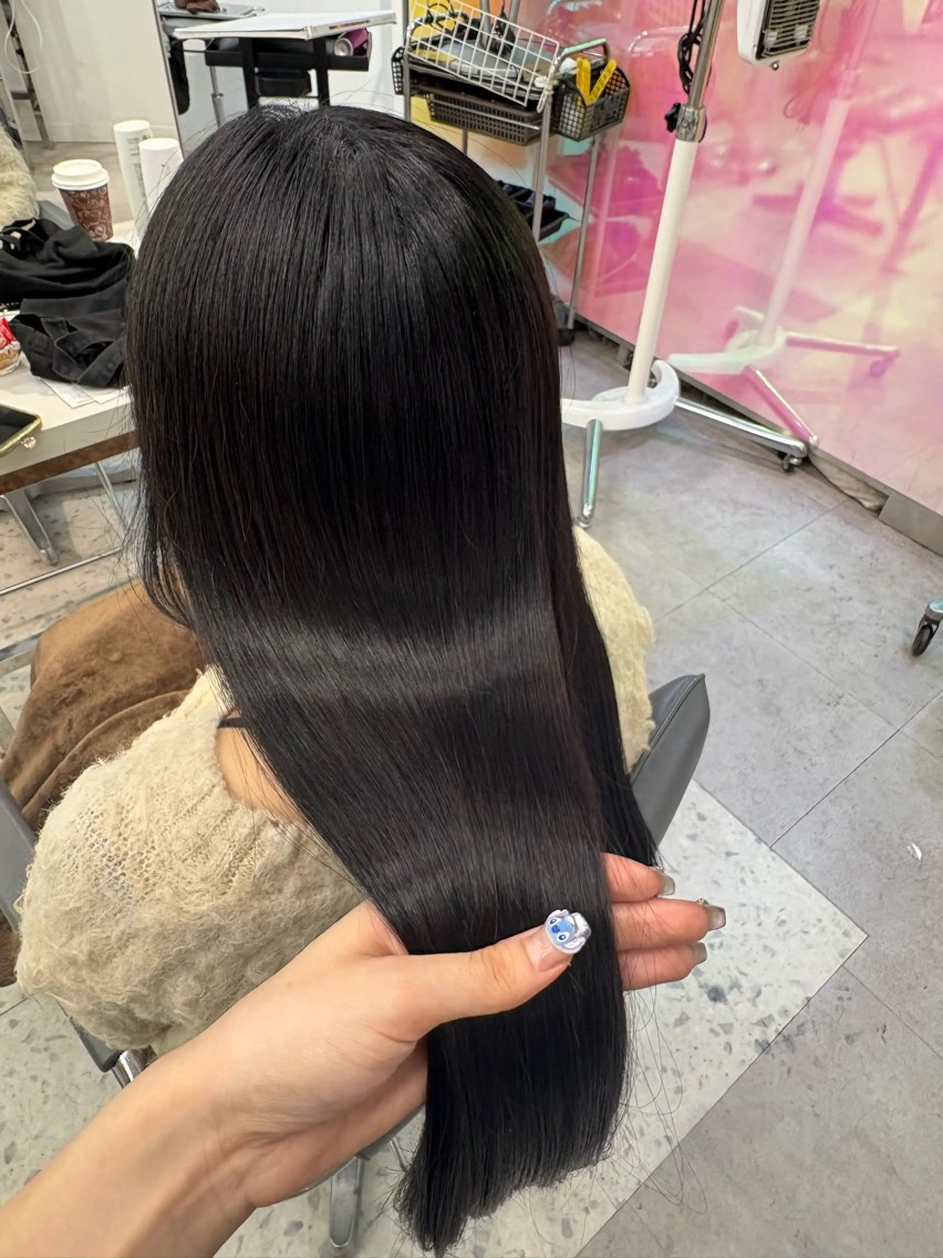 ロング モデル募集in渋谷 ソナのヘアスタイル