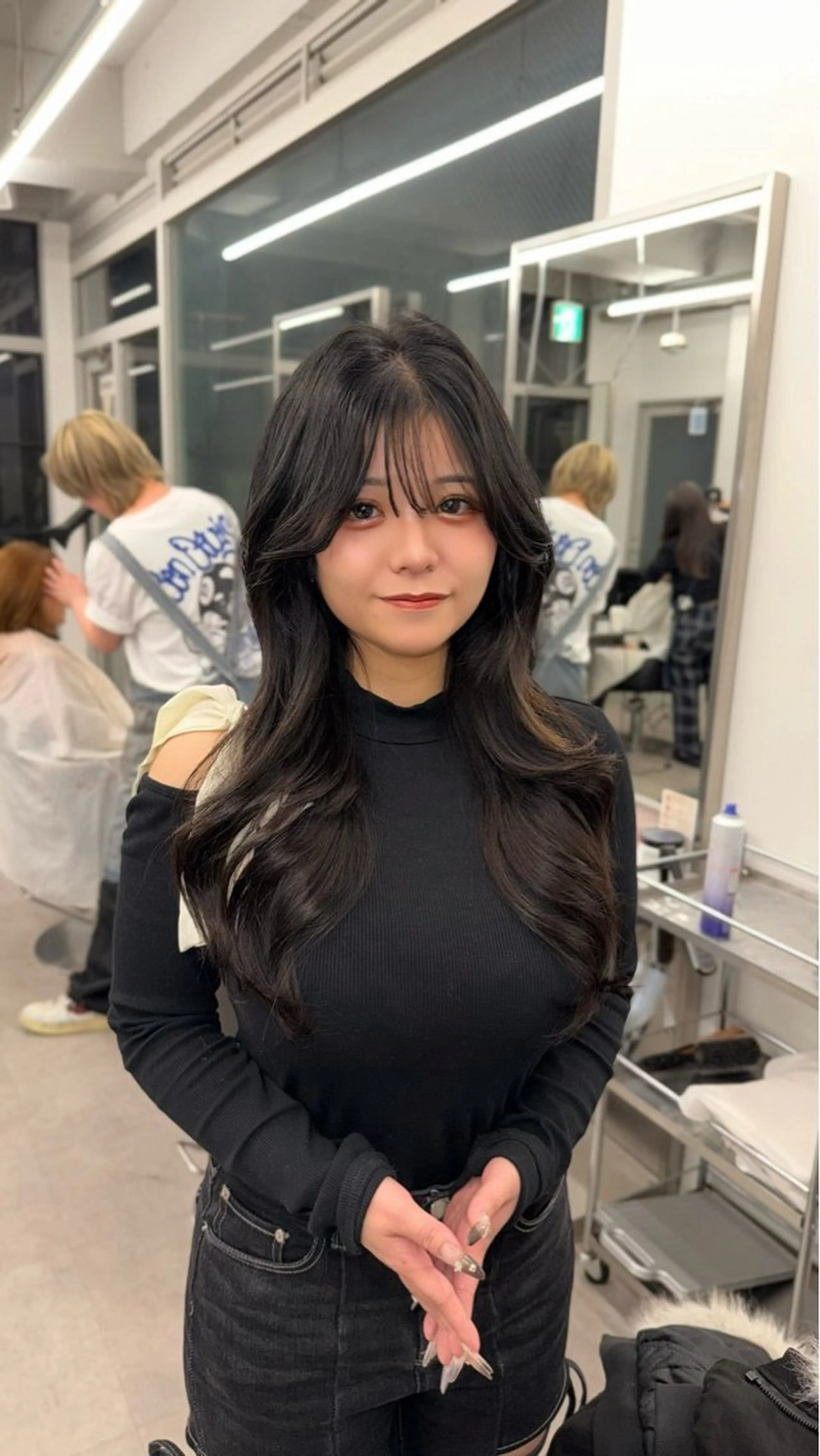 ロング 艶髪／シールエクステ 🌻ノゾミ🌻のヘアスタイル