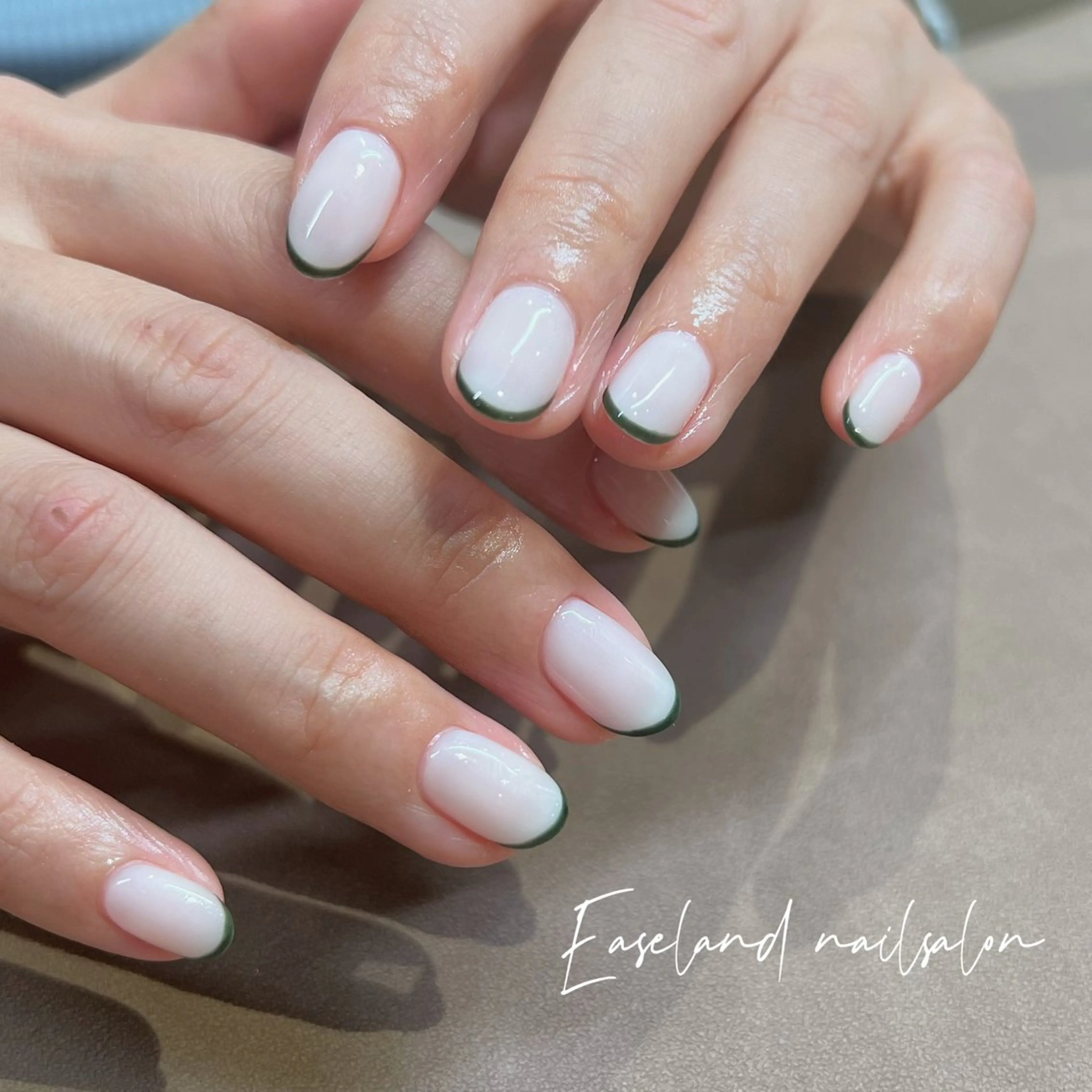 ネイル フレンチネイル ハンドネイル EaseLand所属・Ease Landのネイルデザイン