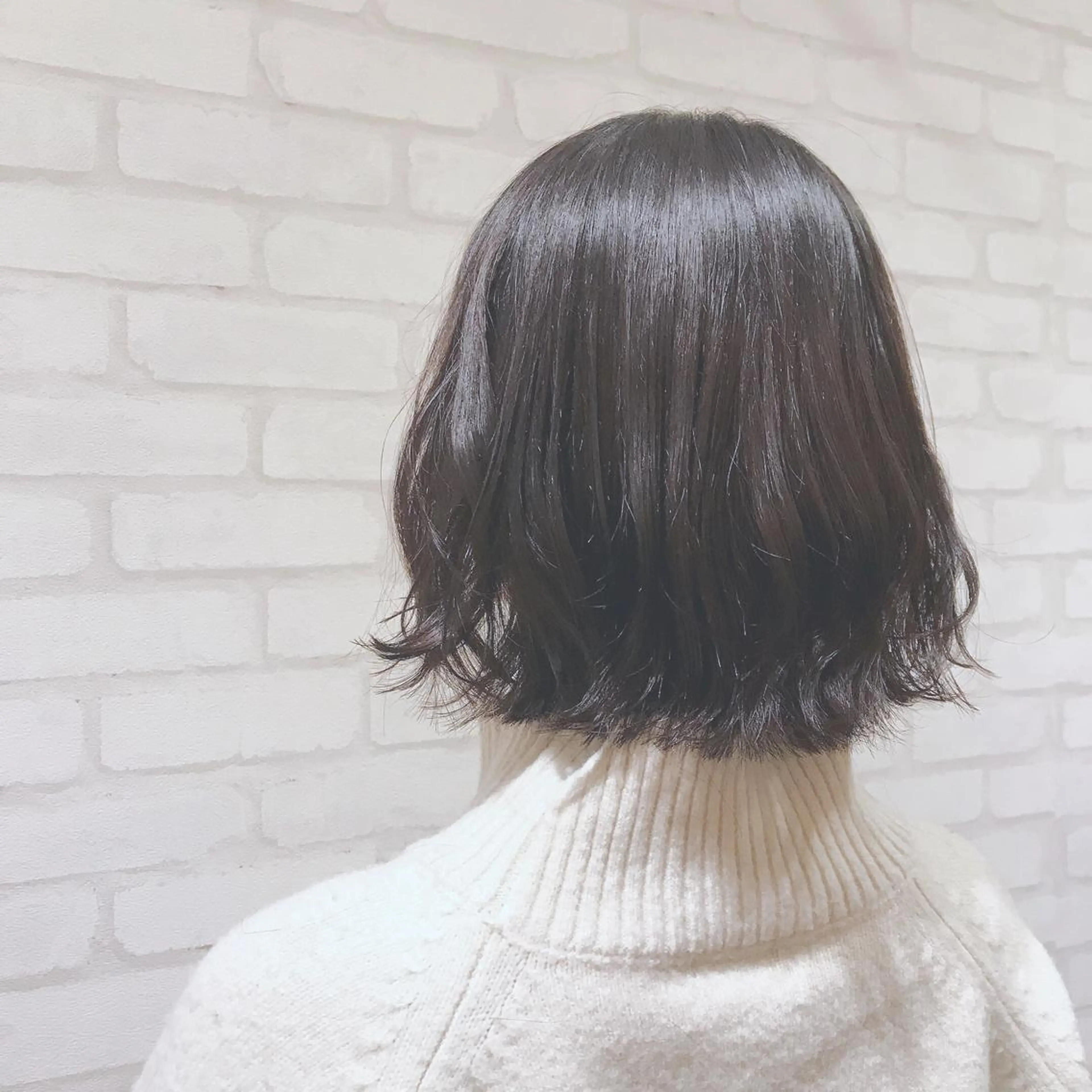 ミディアム カット Happiness河原町店所属・進 詩織のヘアスタイル