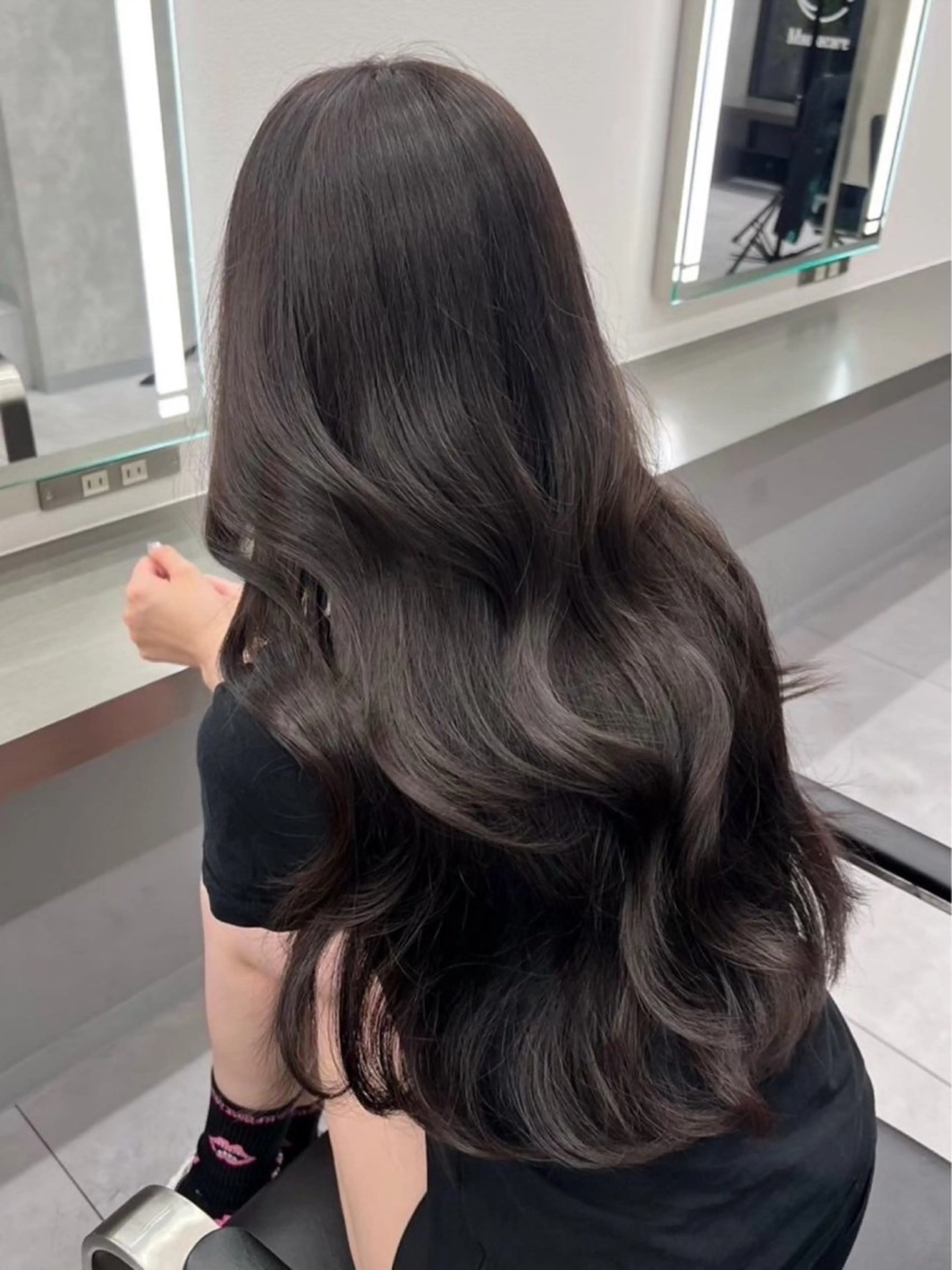 ロング カット 艶カラー/レイヤー/ 京都fuka🎀🪽のヘアスタイル