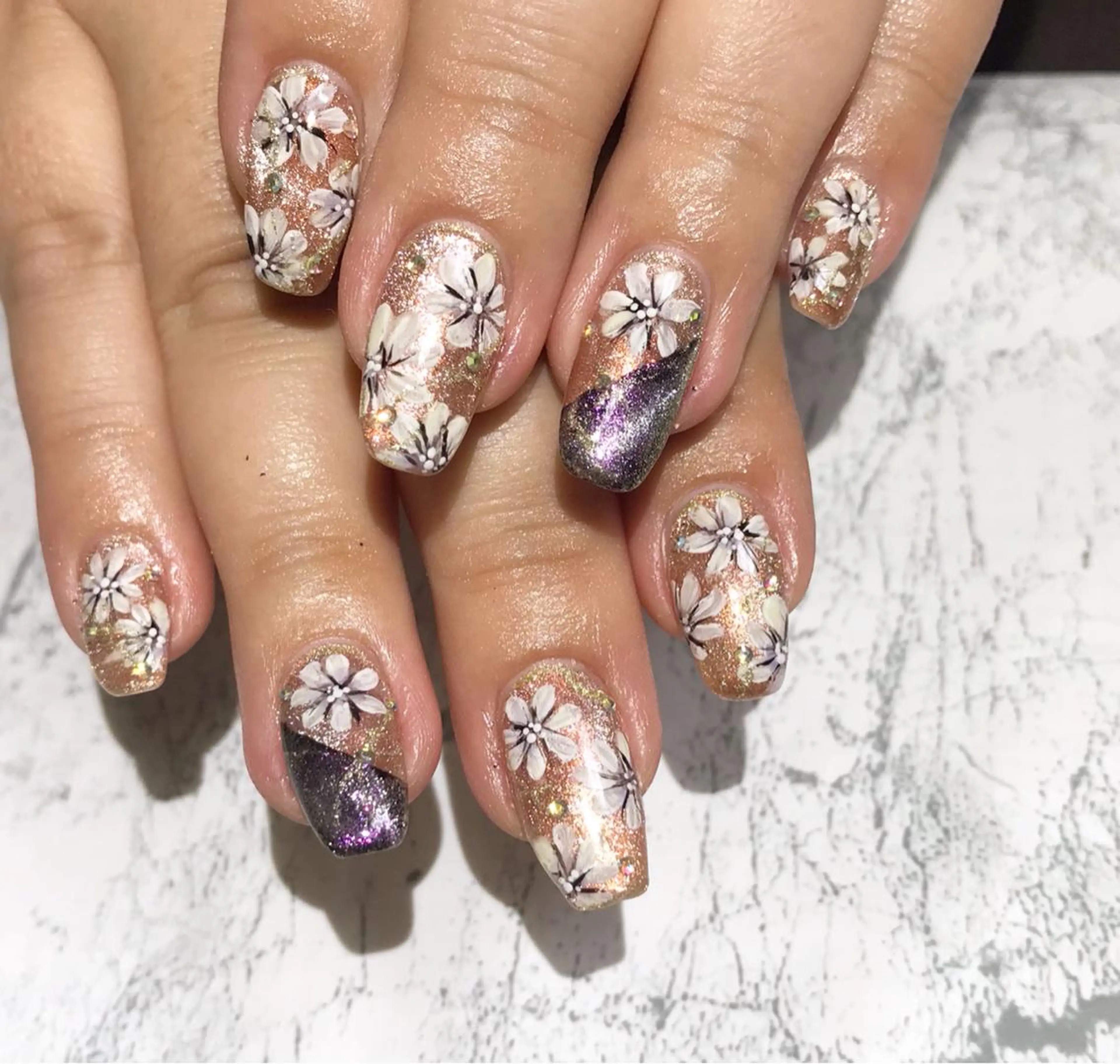 ネイル フットネイル ニュアンスネイル シンプルネイル 春ネイル 夏ネイル ネイル フフラ所属・nail fufla ♡yamane♡のネイルデザイン