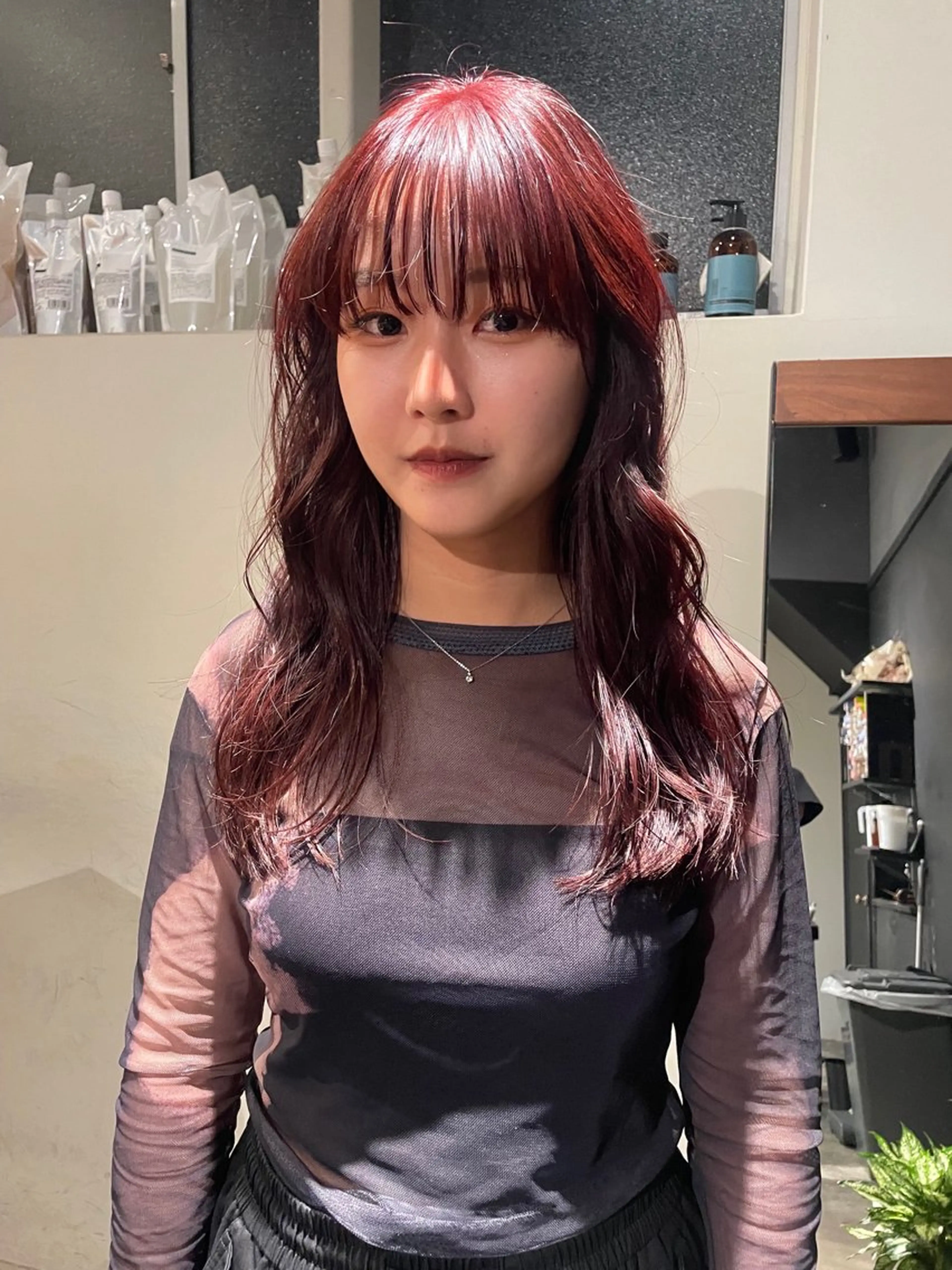 カラー ヘアカラー ハナ🌼 梅田/ボブ/パーマのヘアスタイル