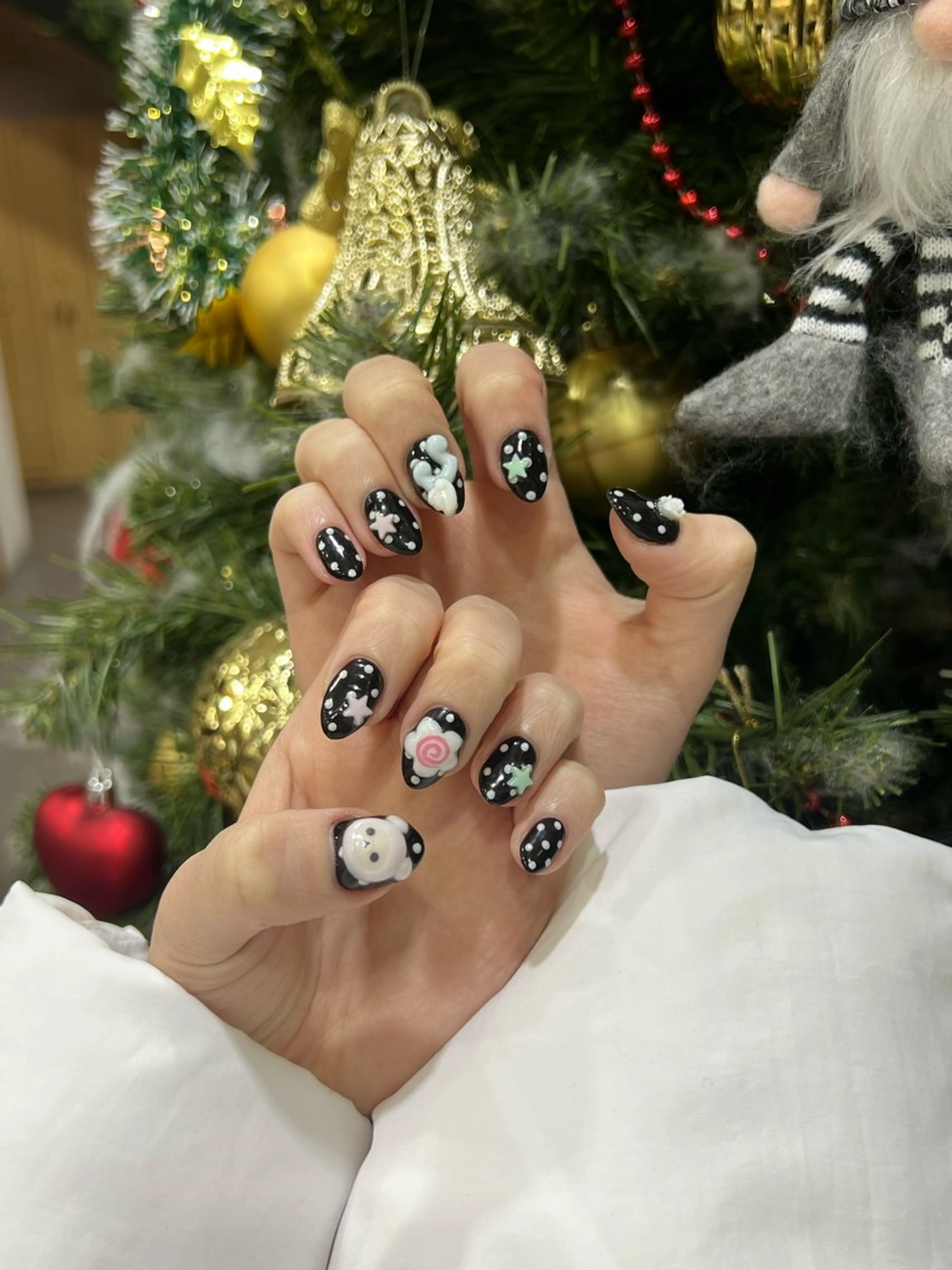 ネイル ハンドネイル 韓国🩶Y2Kネイル 💫くれはのネイルデザイン