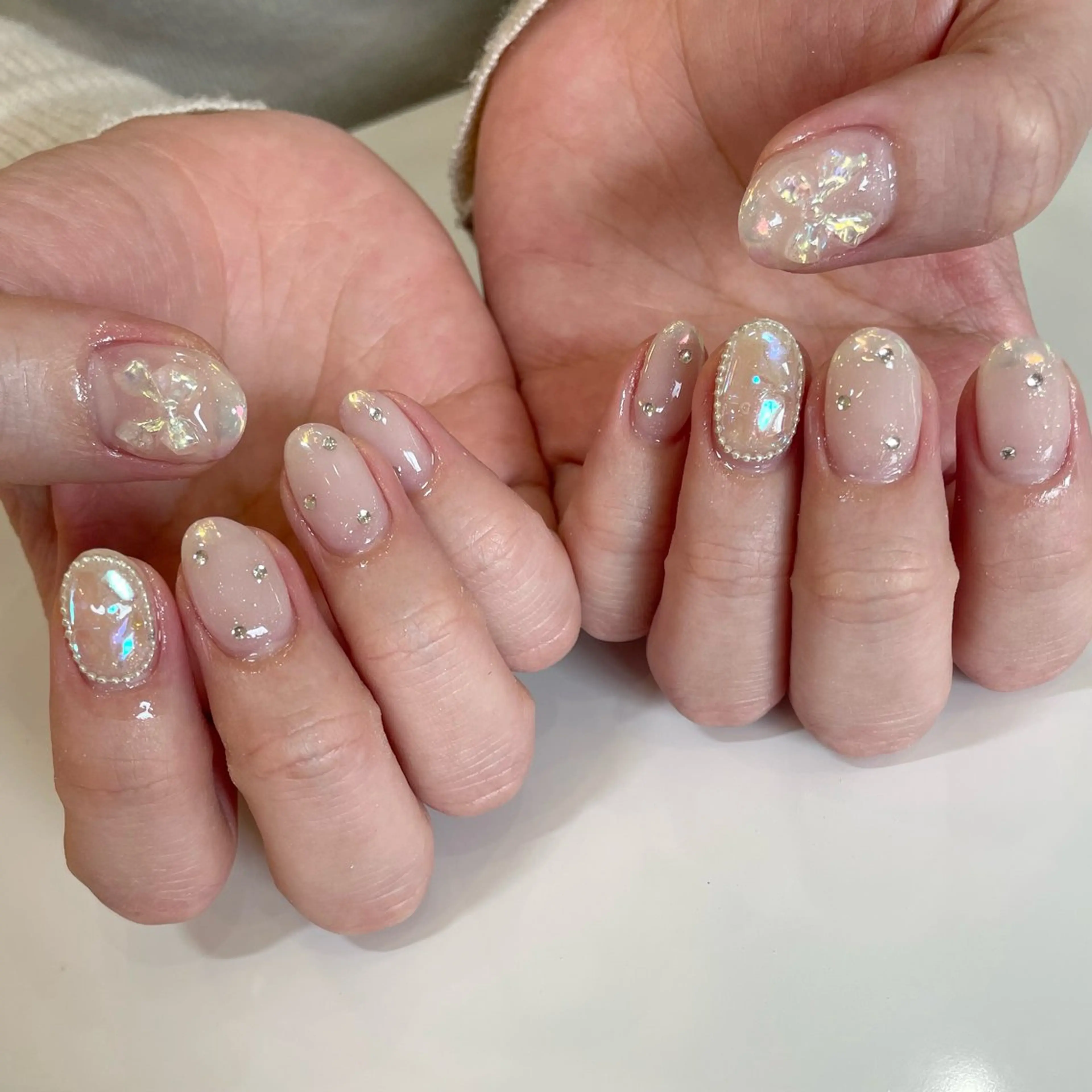 ネイル オーロラネイル Nail Salon Gummi.のネイルデザイン