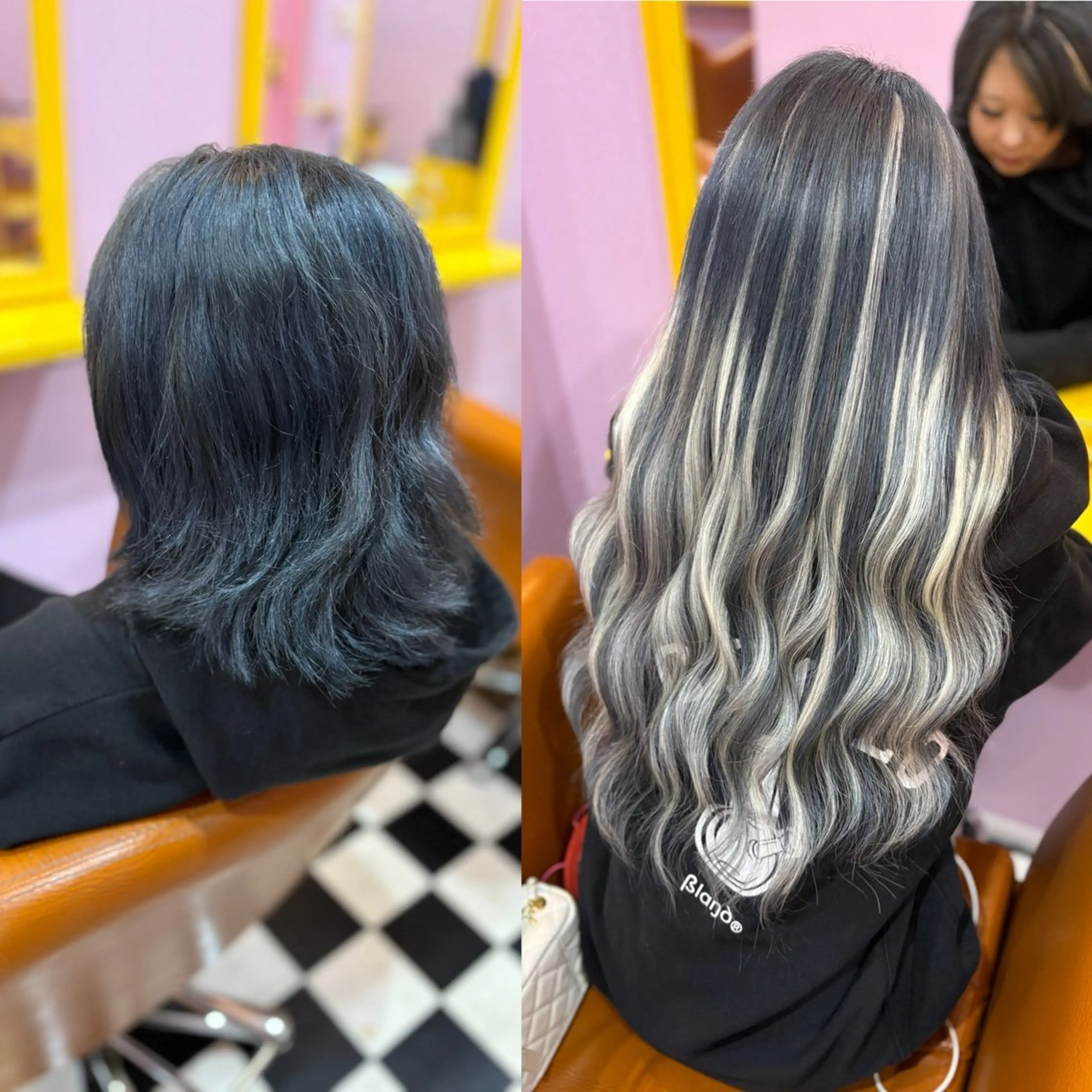 ミディアム チビ編み込みエクステ どぅ〜す/YUIのヘアスタイル