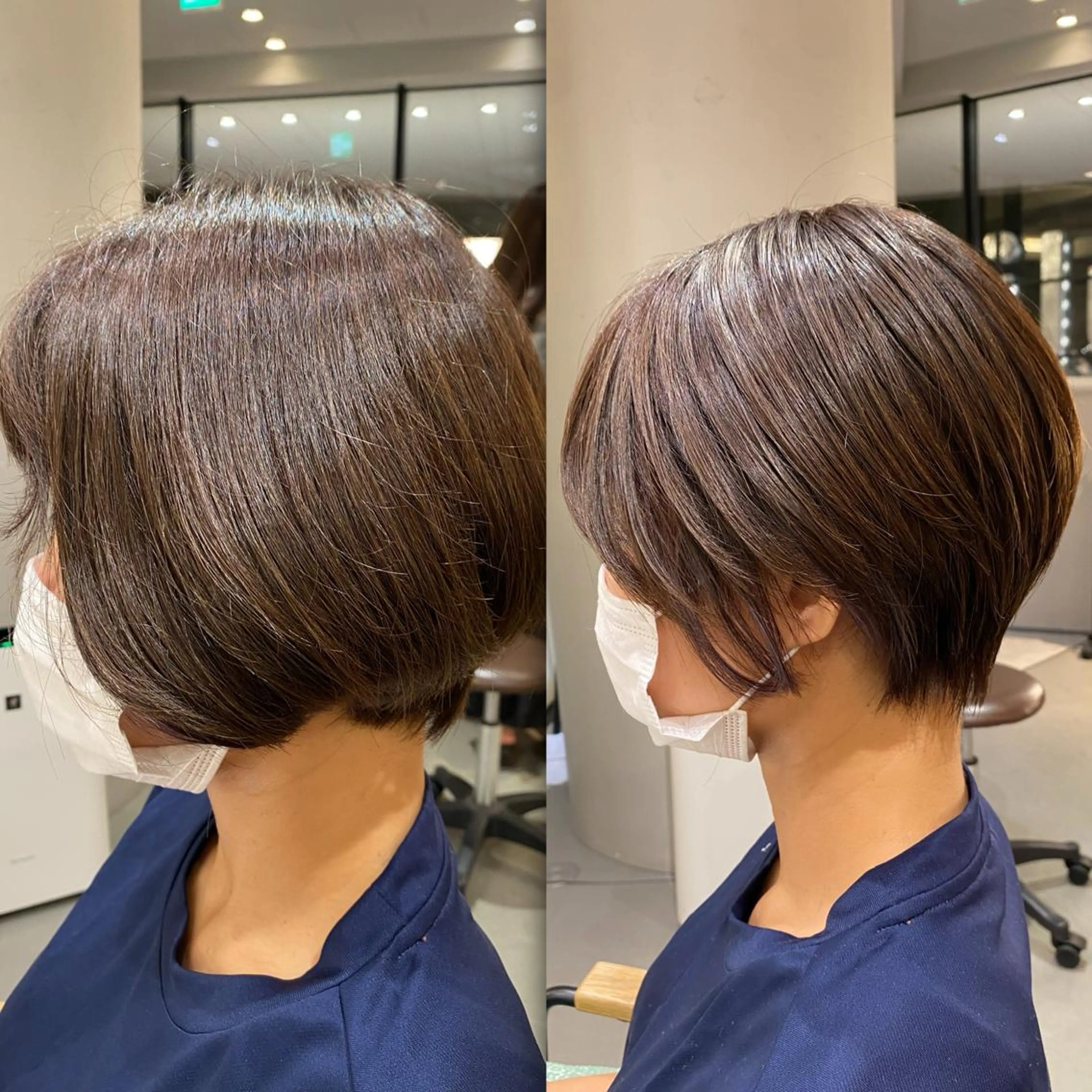 ショート unopulir 景山　凌のヘアスタイル