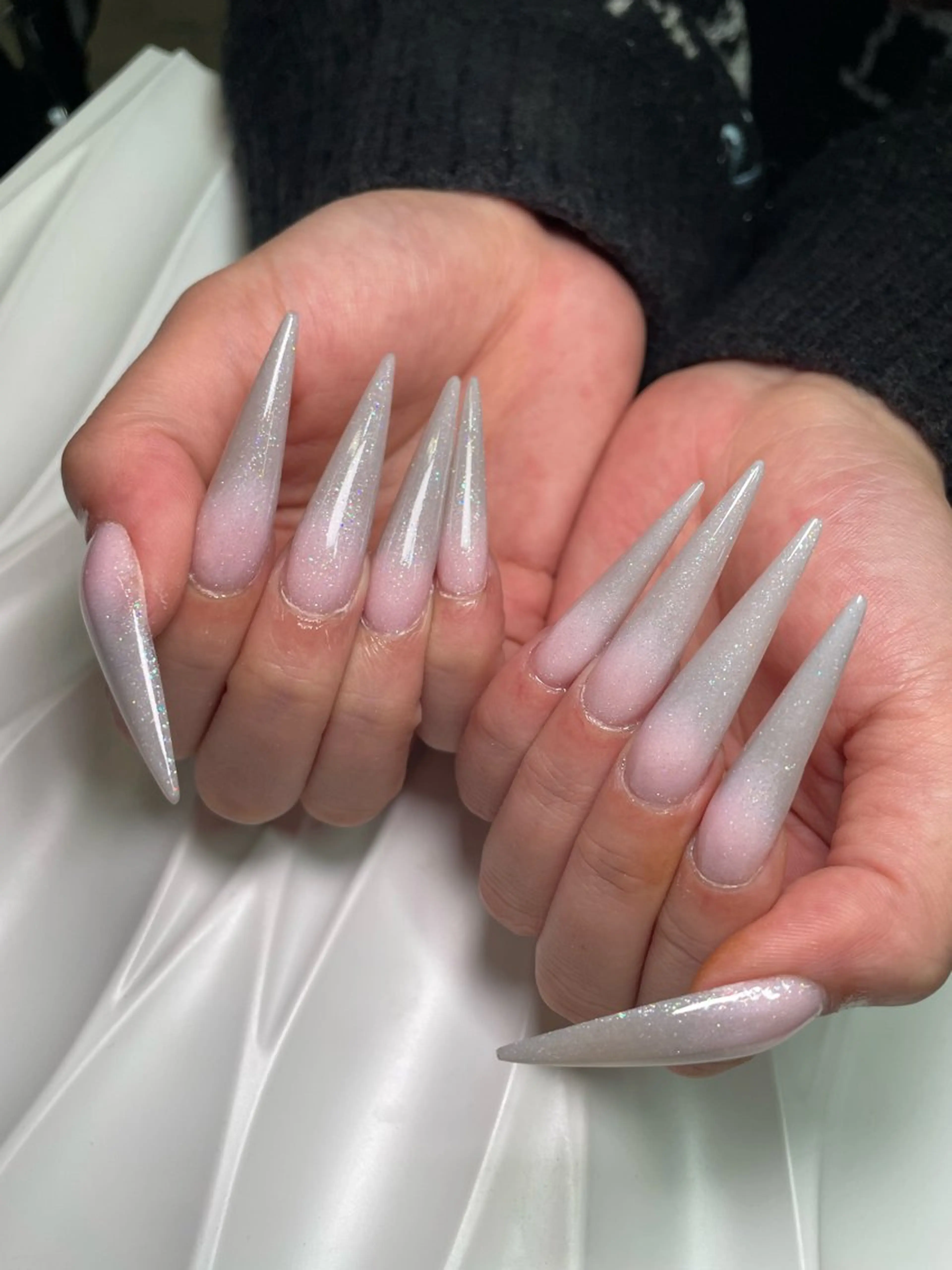 ネイル ハンドネイル スカルプ狂 🩵Enamiのネイルデザイン