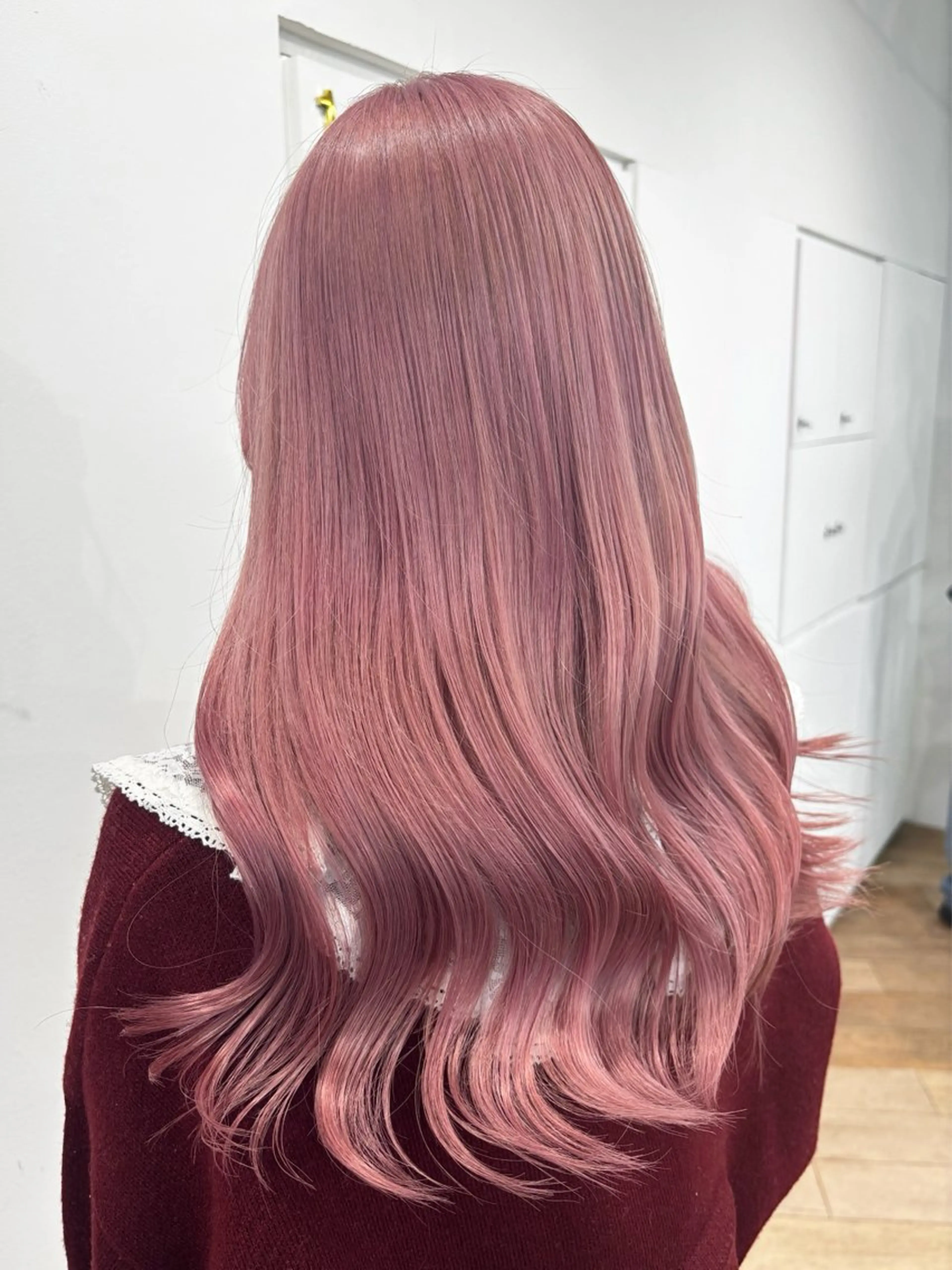 セミロング ヘアカラー 【ハイトーンカラー】 mizukiのヘアスタイル