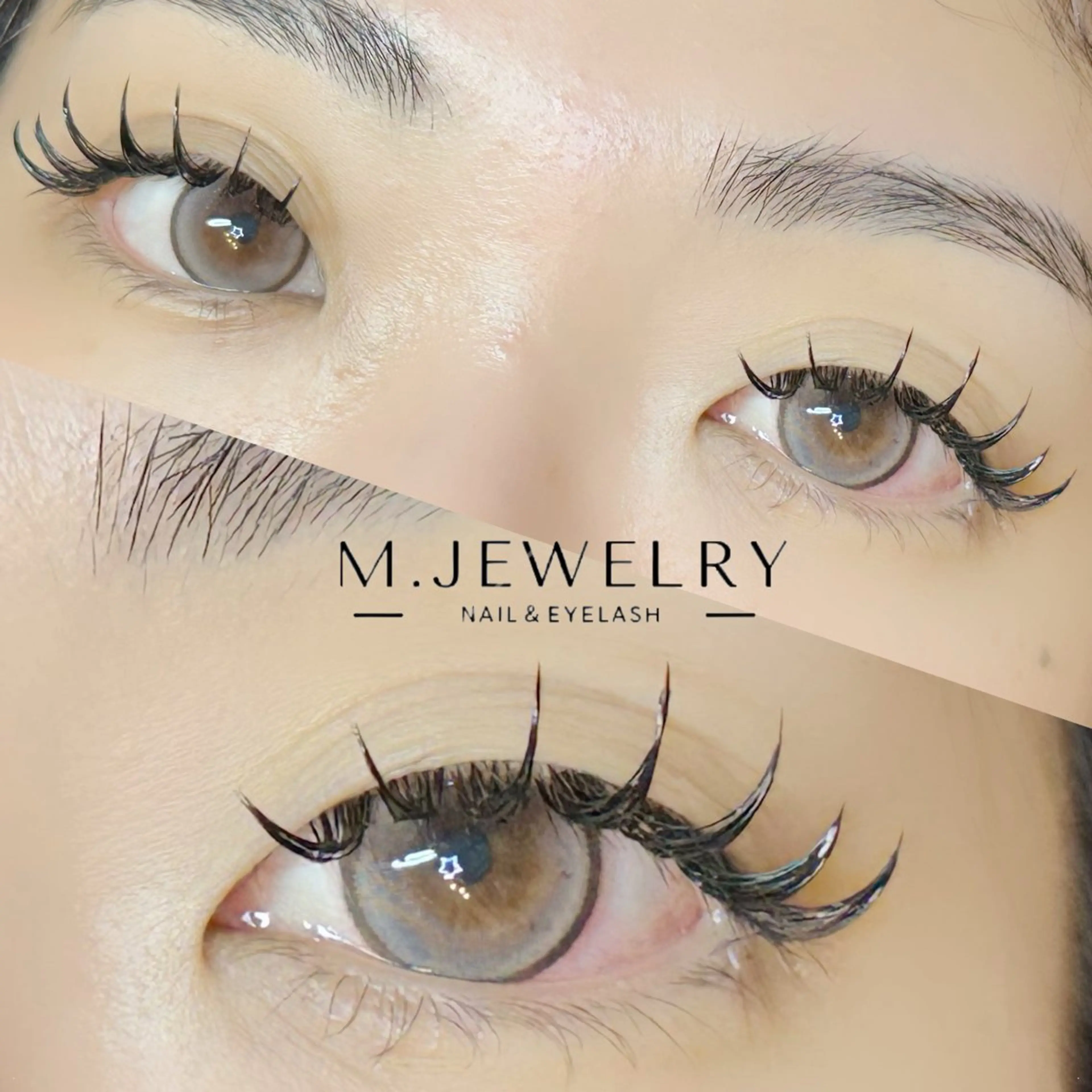 マツエク・マツパ マツエク M.JEWELRY SHIONEのマツエク・マツパデザイン