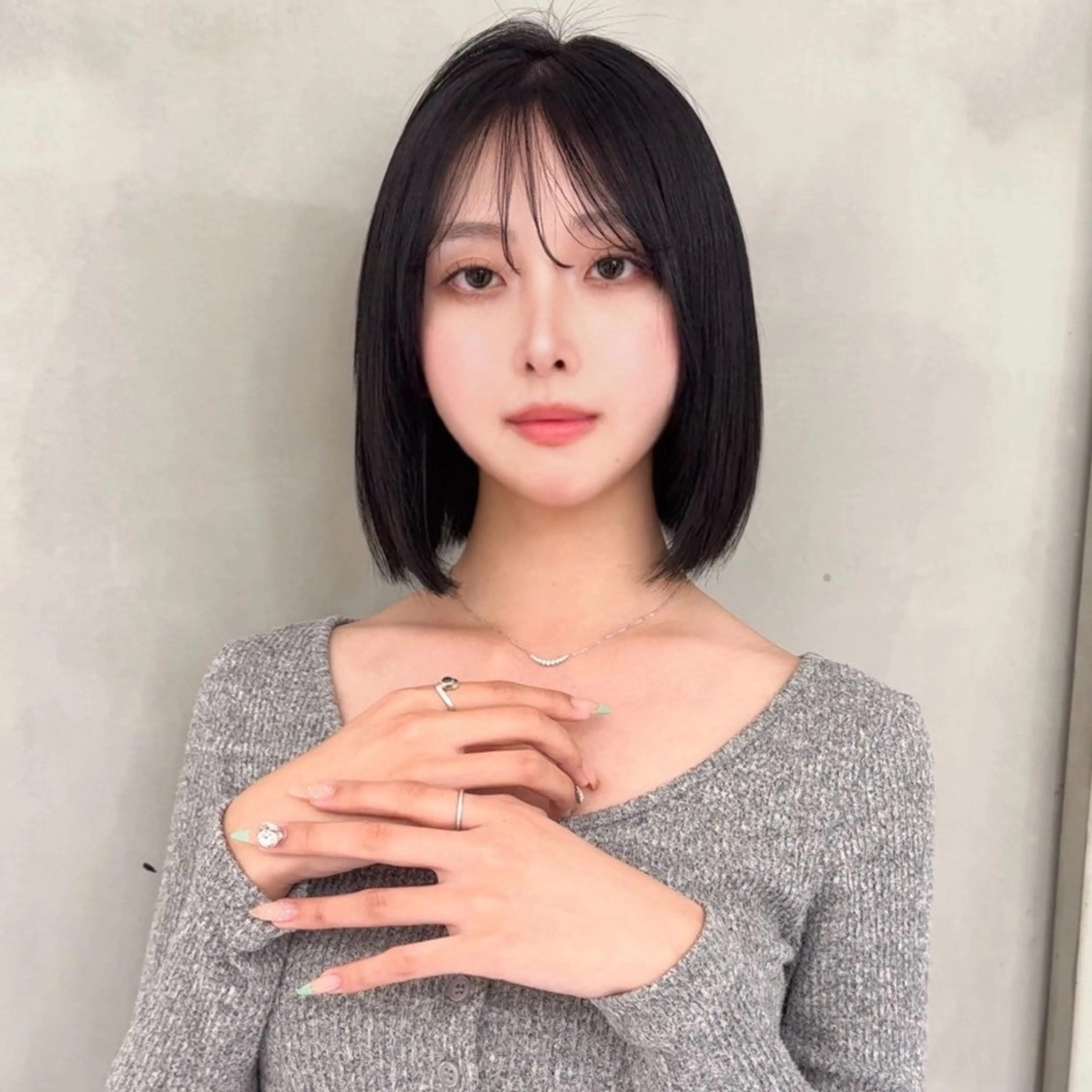 ショート パーマ ボブ くびれヘア 髪質改善 縮毛矯正 カット 縮毛矯正 トリートメント 透明感カラー/艶髪/ 縮毛矯正/たくまのヘアスタイル