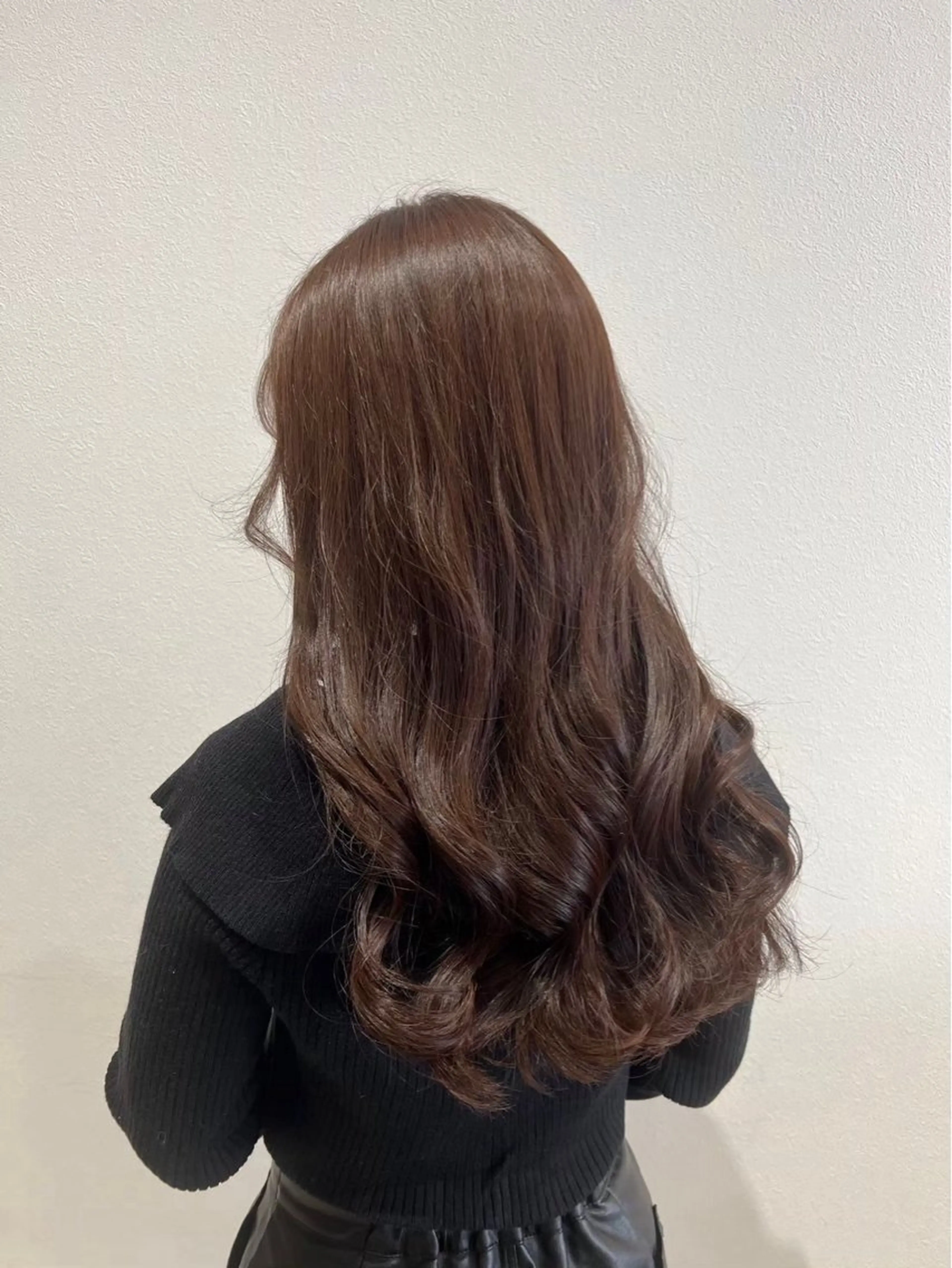 ロング カラー 髪質改善 韓国風ヘア SASE/ 🍒nodoka🍒のヘアスタイル