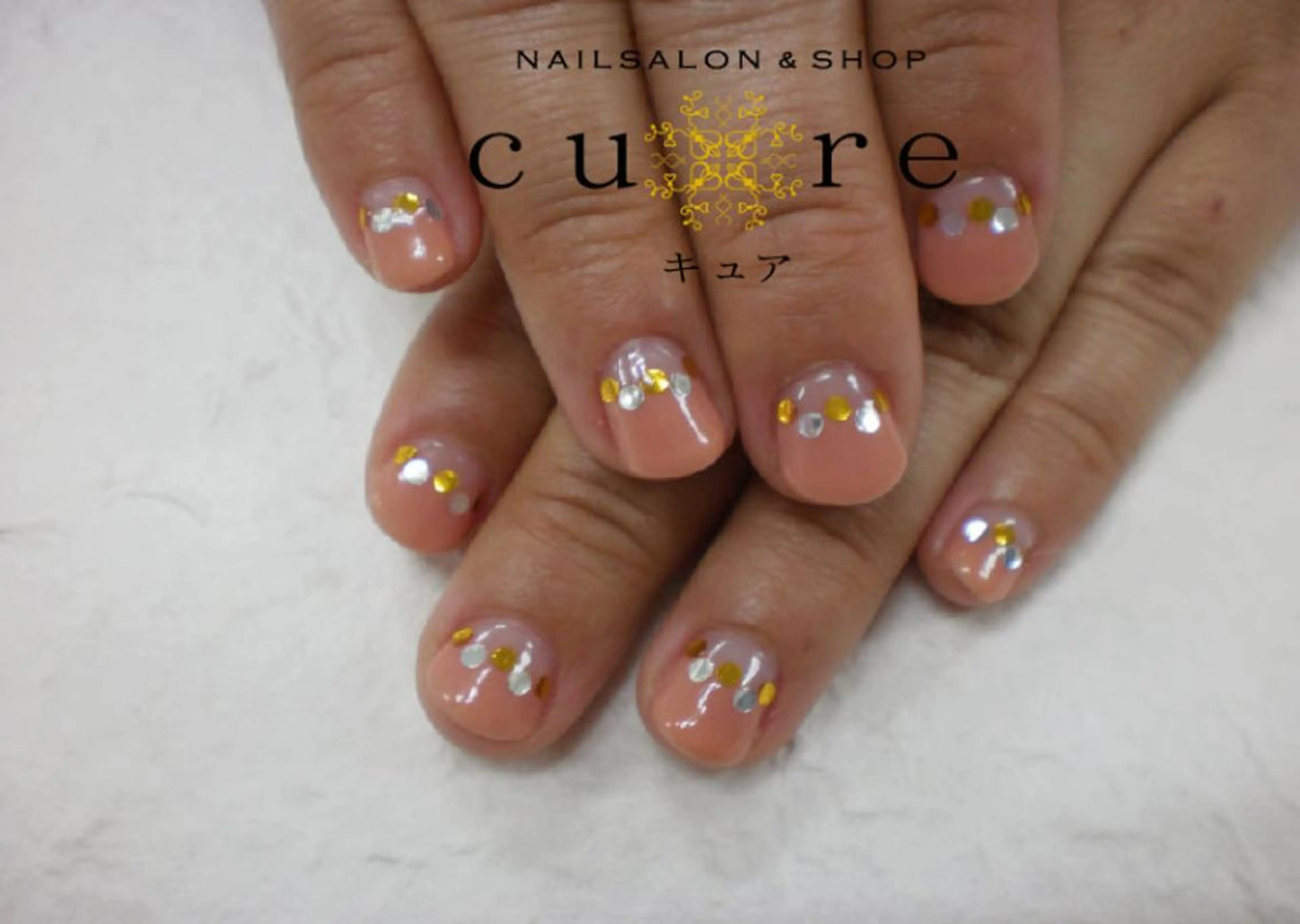 ショート ネイル ネイルサロン Cureのネイルデザイン