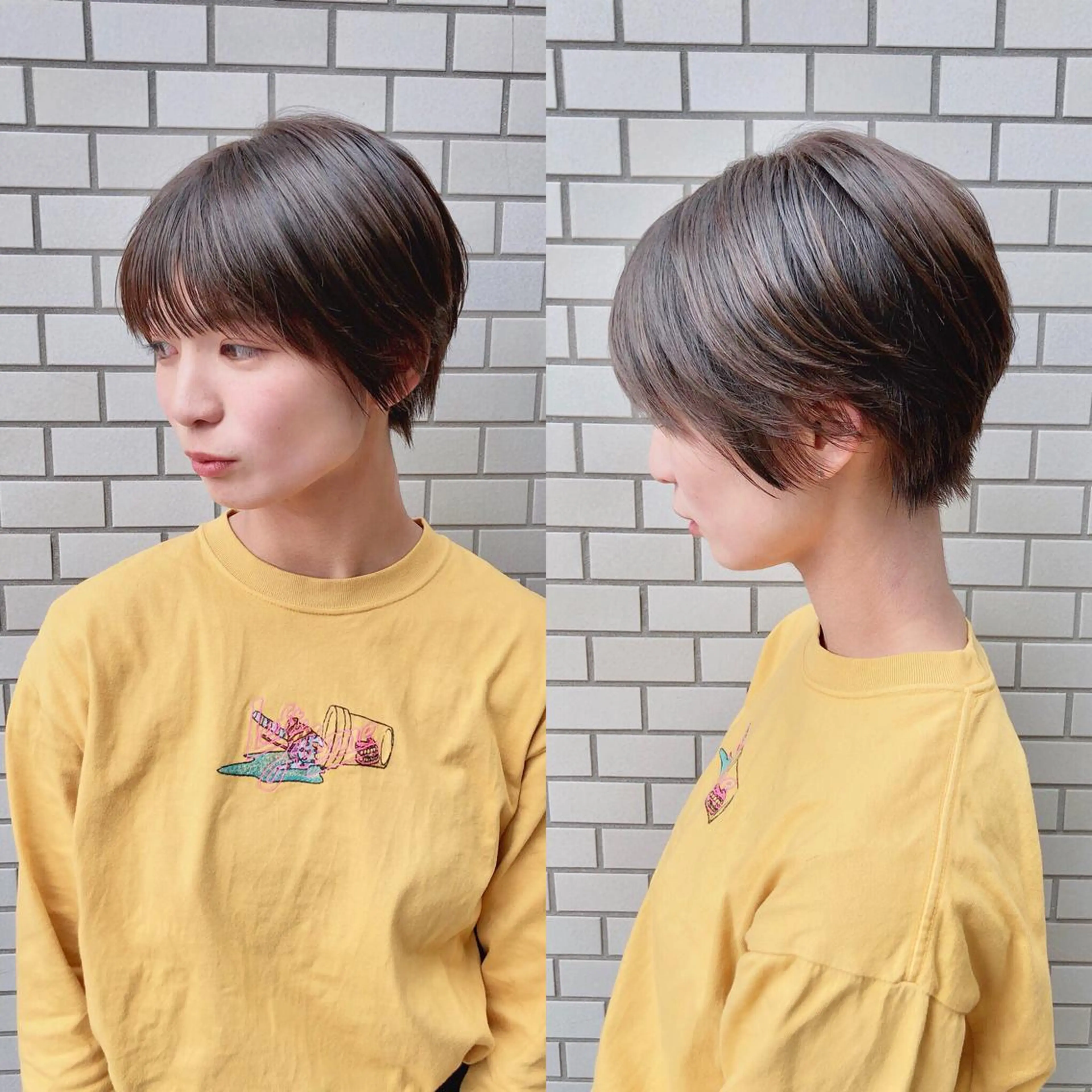 ショート ハンサムショート ショートヘア カット ショートが得意✂️ 藤城建太のヘアスタイル