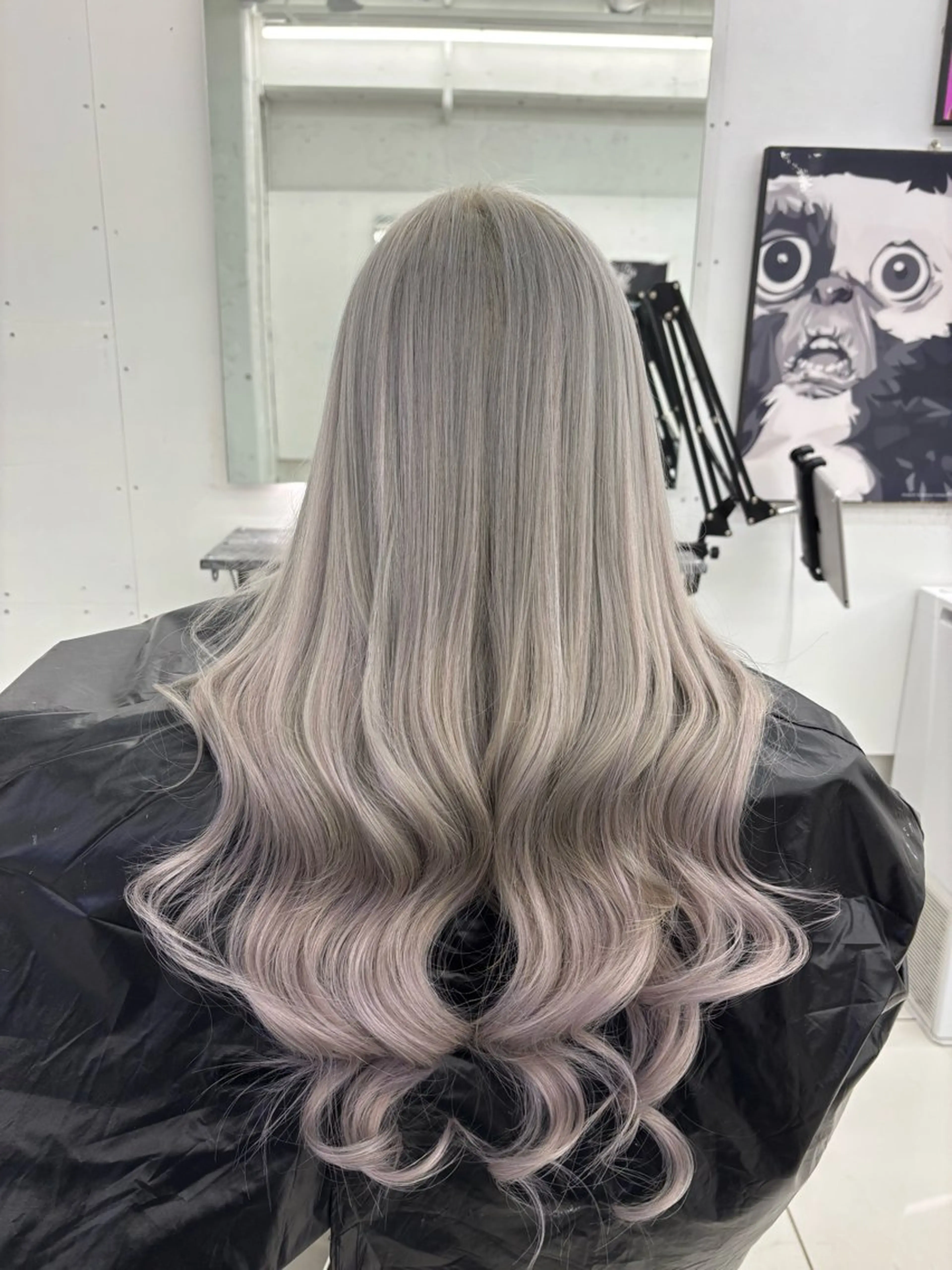 ロング ロング エクステ 中村 海星のヘアスタイル