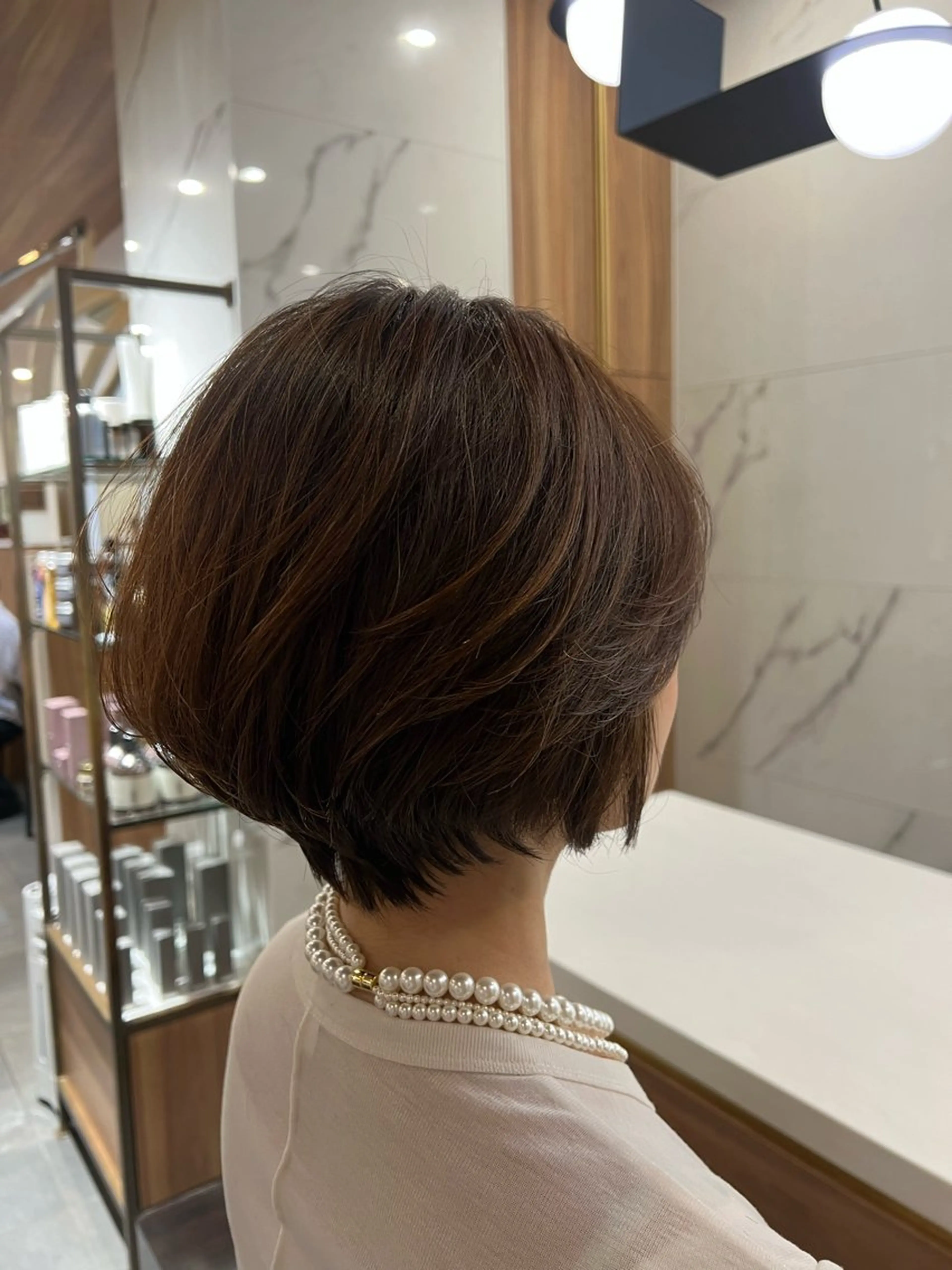 ショート 村中 逸紀のヘアスタイル