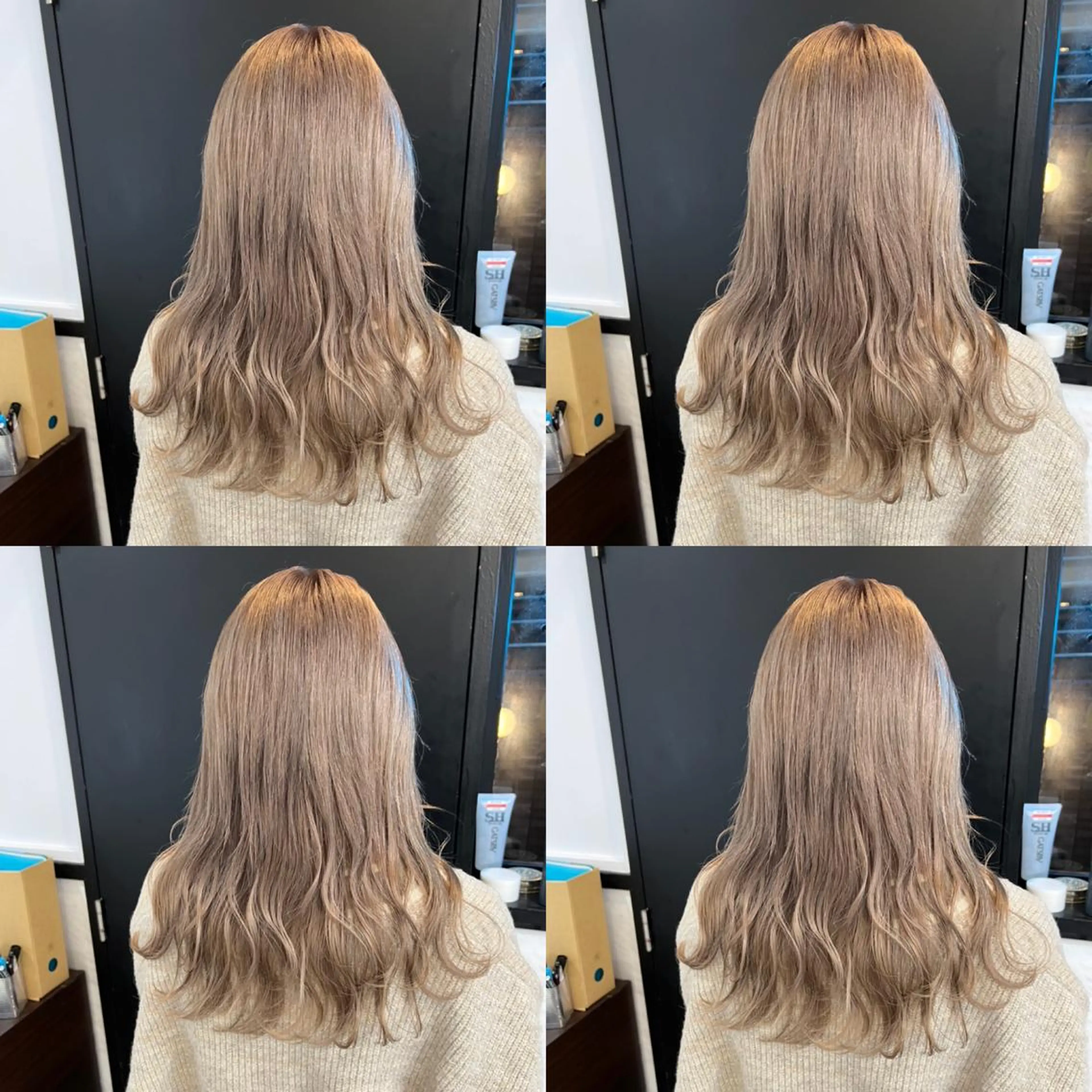 ミディアム カラー ✨髪質改善✖︎顔周り レイヤー✨ナカムラのヘアスタイル