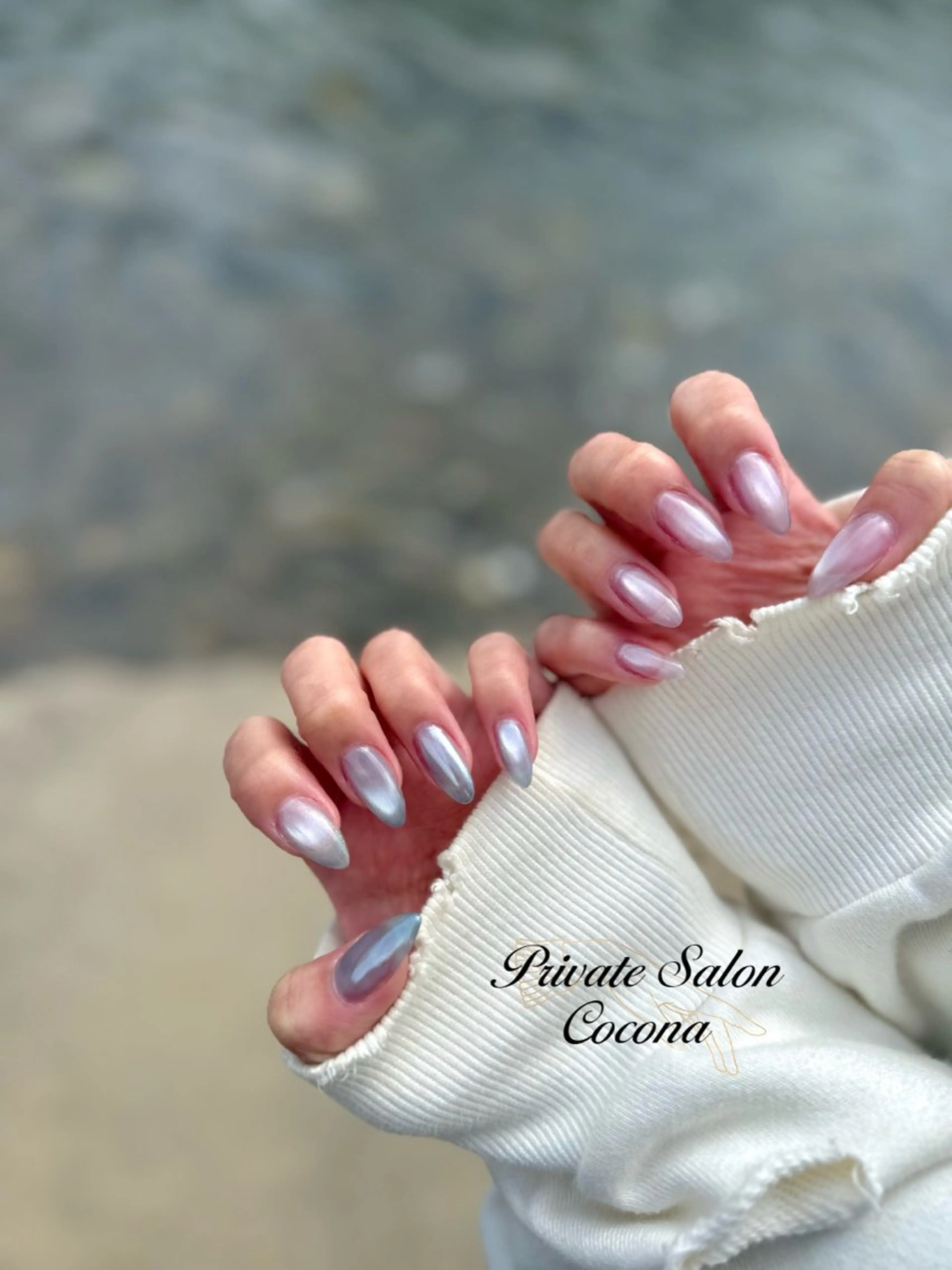 ネイル マグネットネイル ハンドネイル プライベートサロン nailcoconaのネイルデザイン