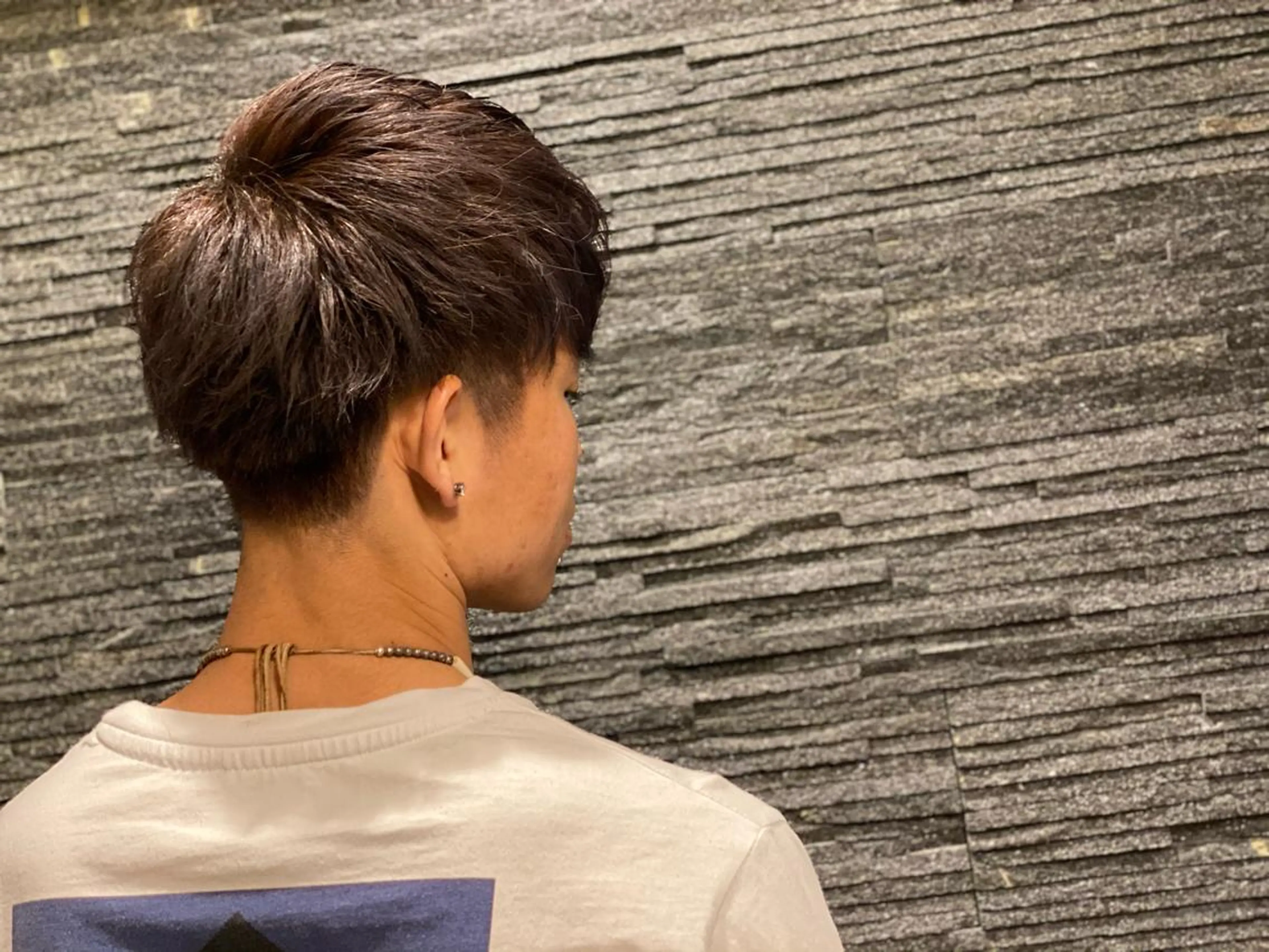 ショート メンズ マッシュ 浅見 天翔のヘアスタイル