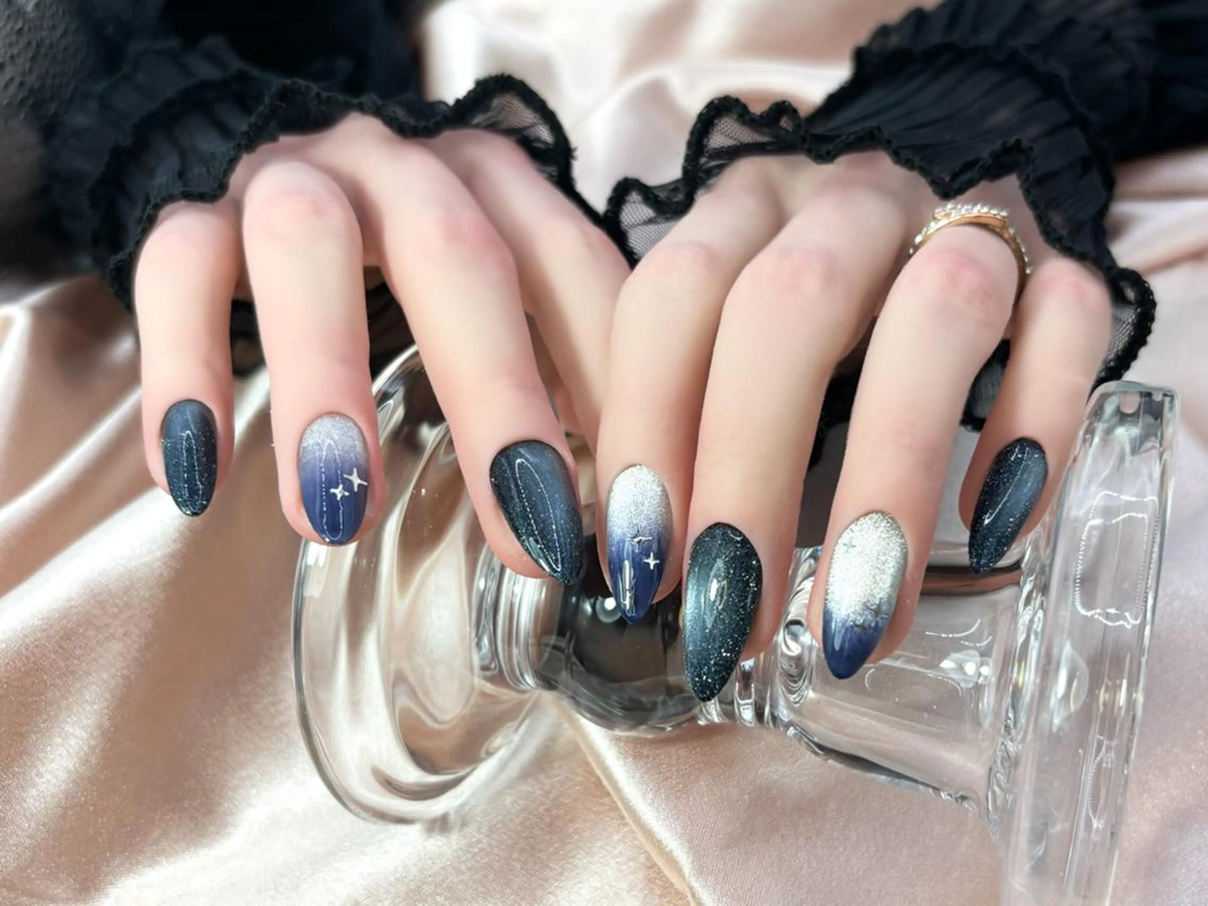 ネイル ハンドネイル orbe 芳長のネイルデザイン