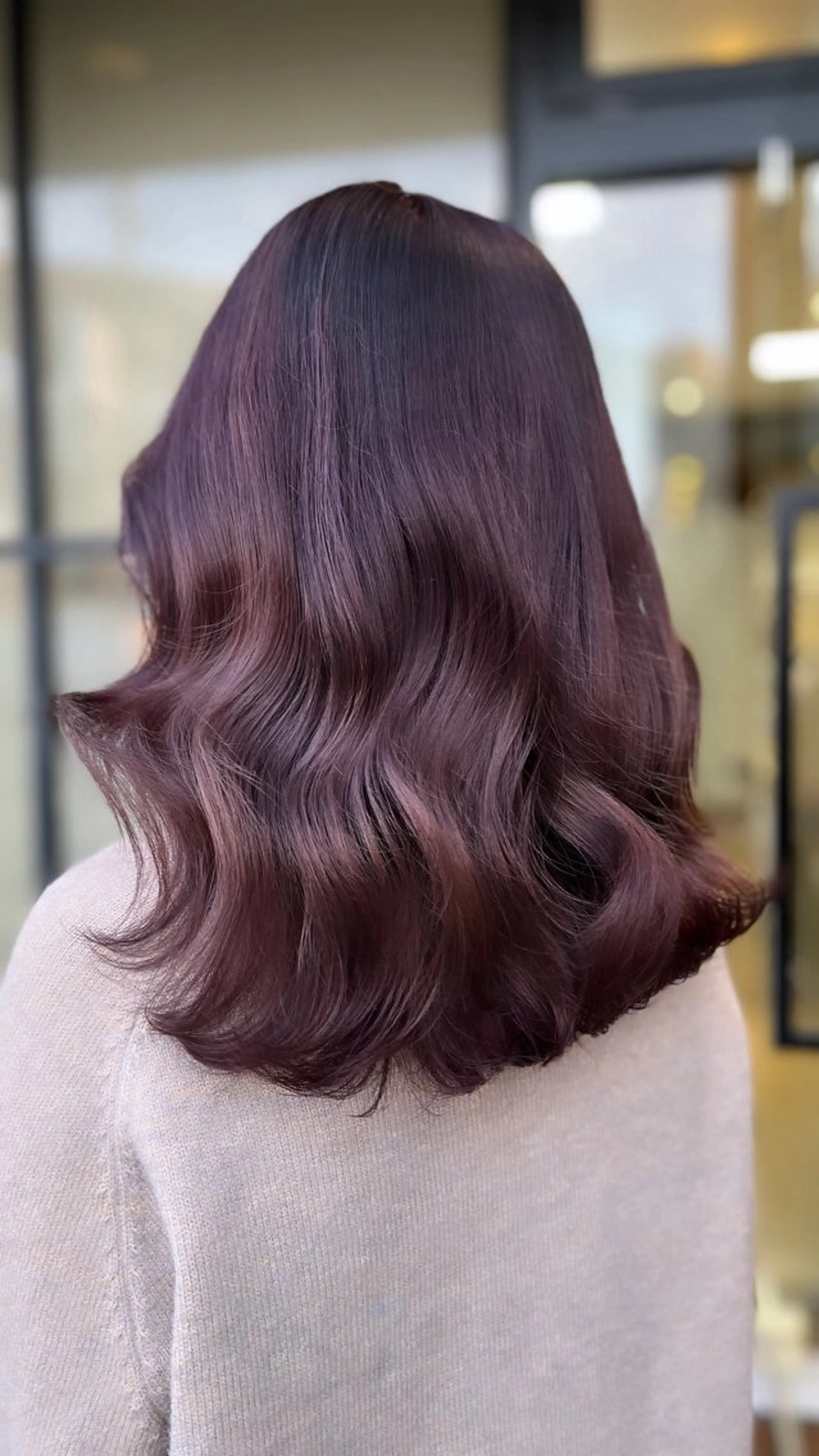 セミロング 木本晴香/髪質改善 /艶カラー透明感のヘアスタイル