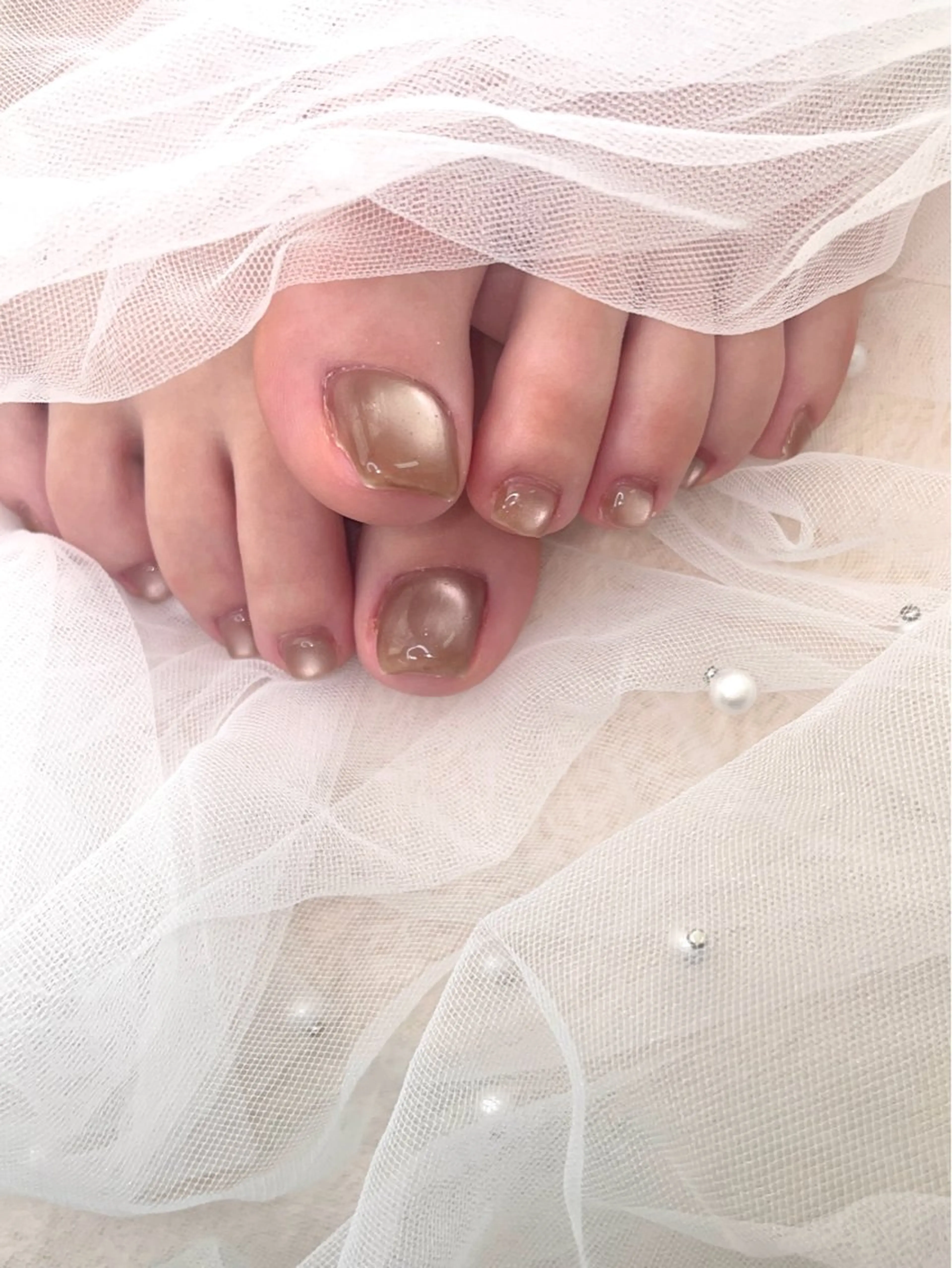 ネイル フットネイル Emma Jewel🏛️♡のネイルデザイン