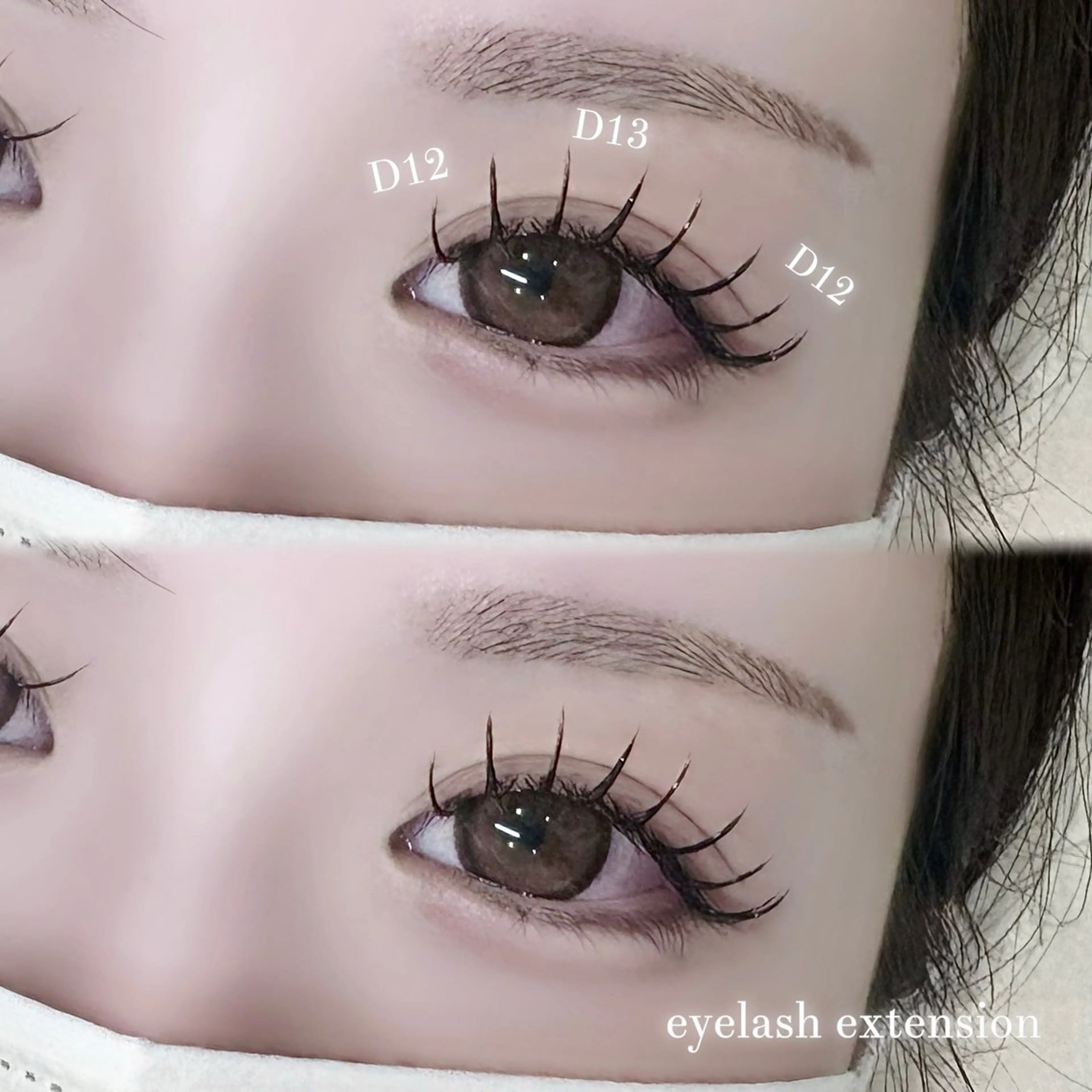 【練習モデル】オフありフラットラッシュ160本🤍˖ ࣪⊹の写真