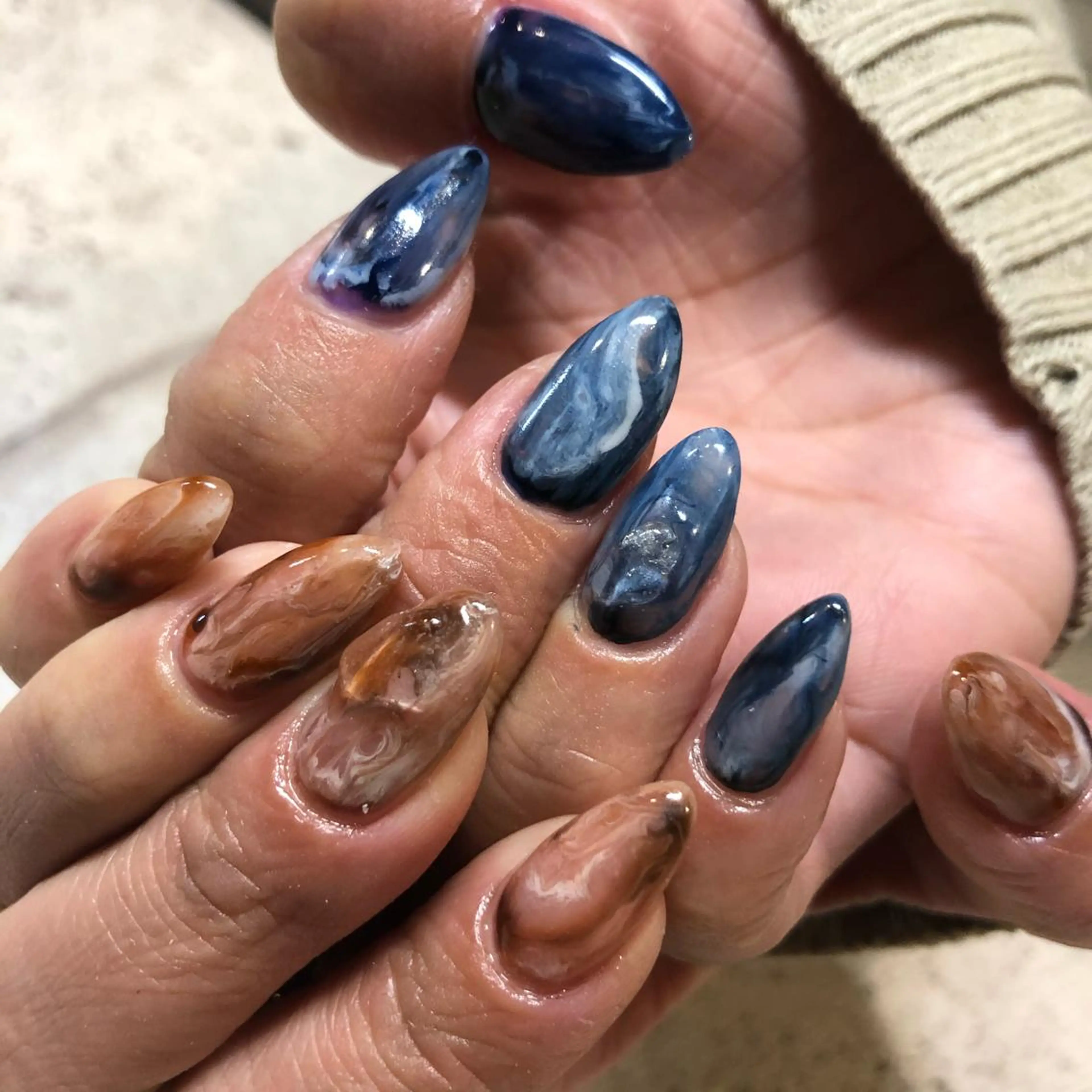 ネイル umber 三茶1分のネイルデザイン