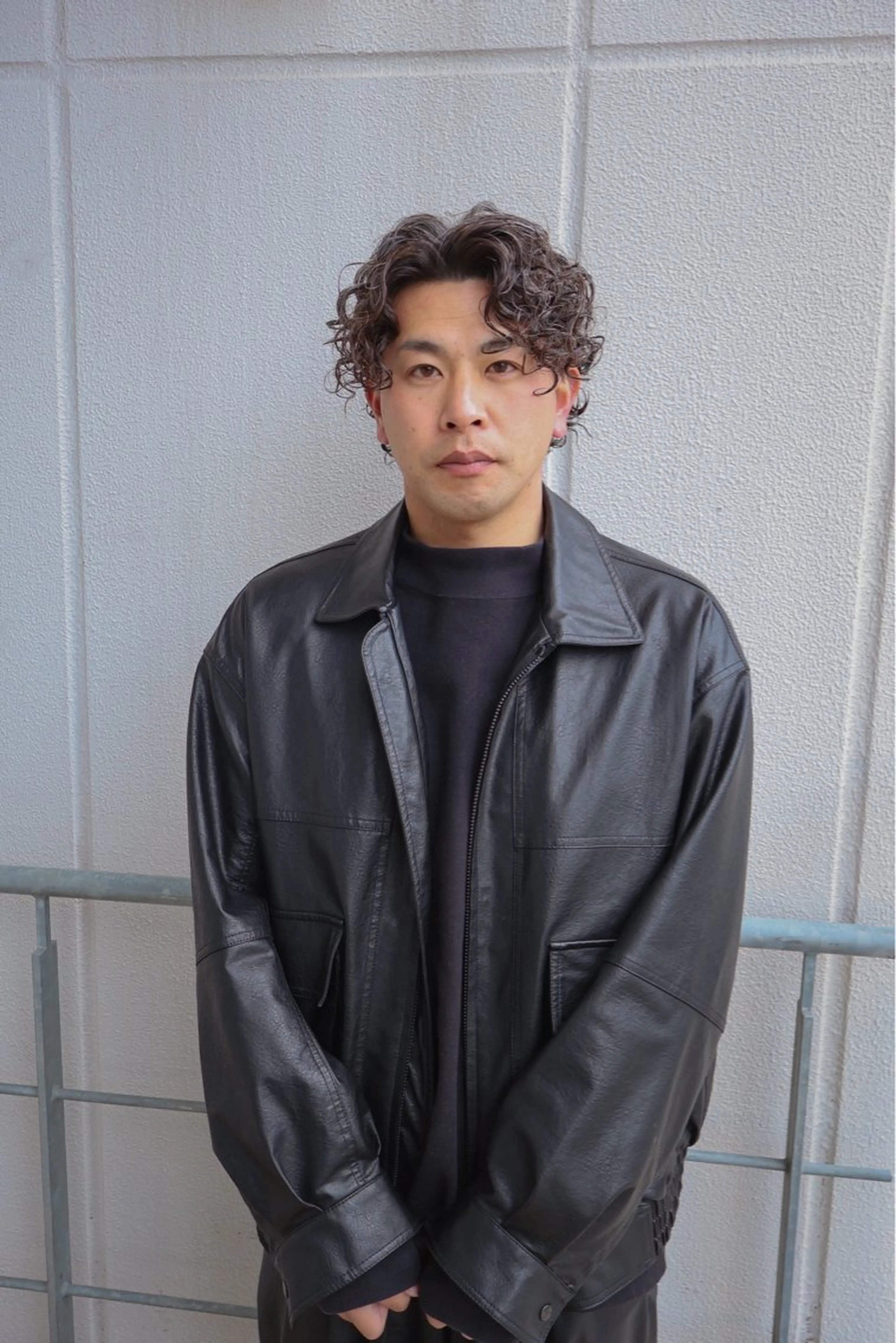 ミディアム ミディアムパーマ GRIP/ 名古屋駅徒歩1分のヘアスタイル