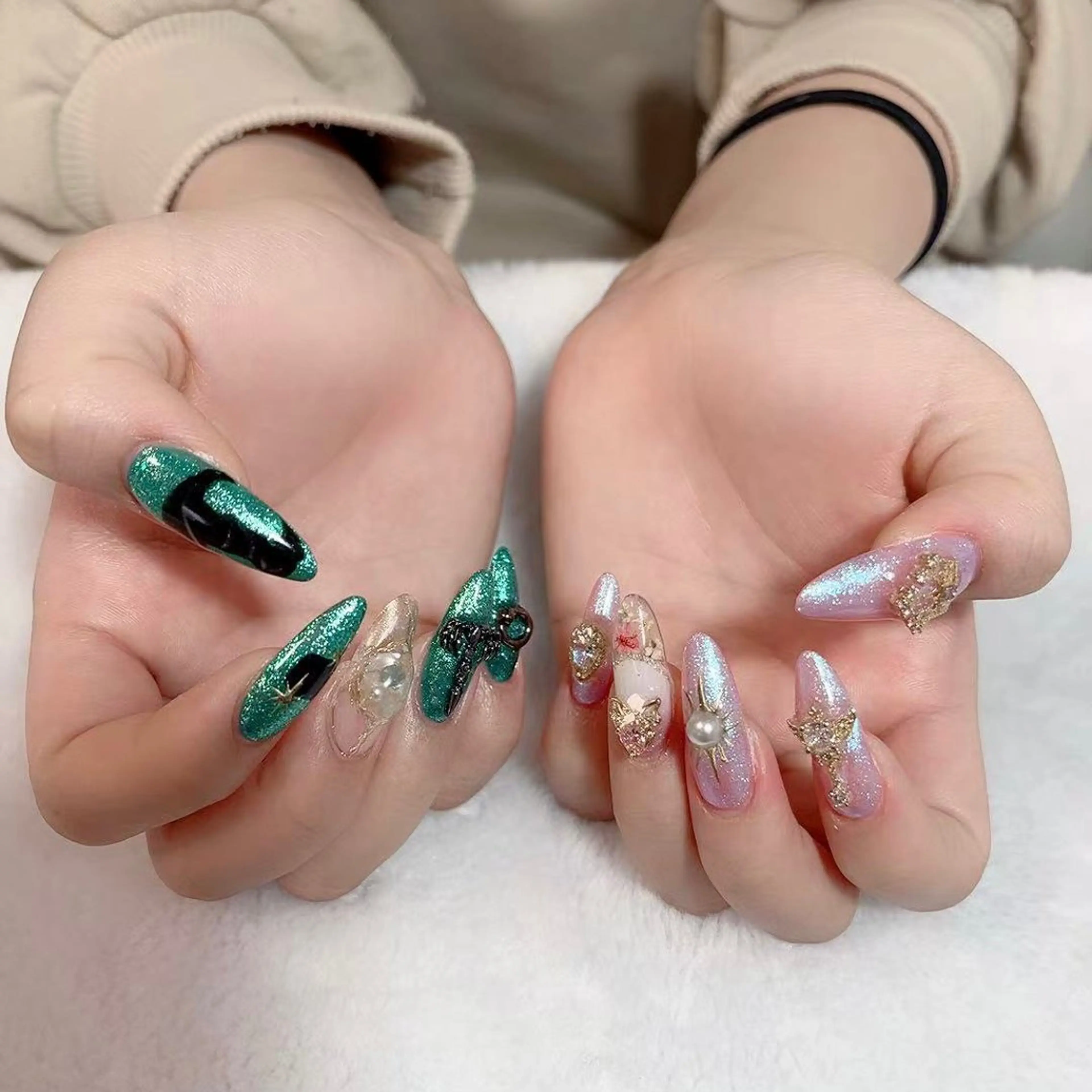 ネイル 持ち込み Amina nail salonのネイルデザイン