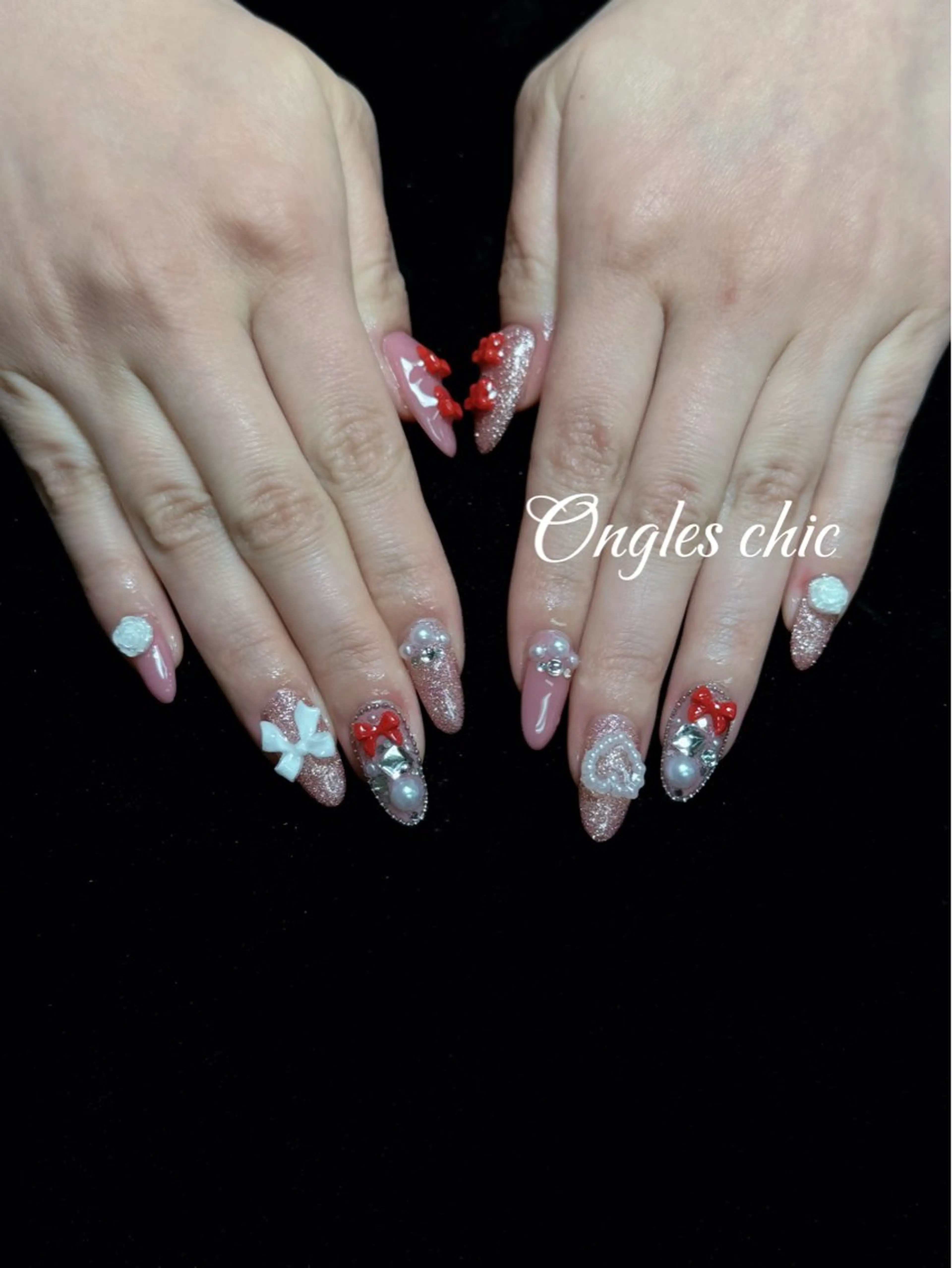 ネイル ハンドネイル ハンドケア ongles chicのネイルデザイン