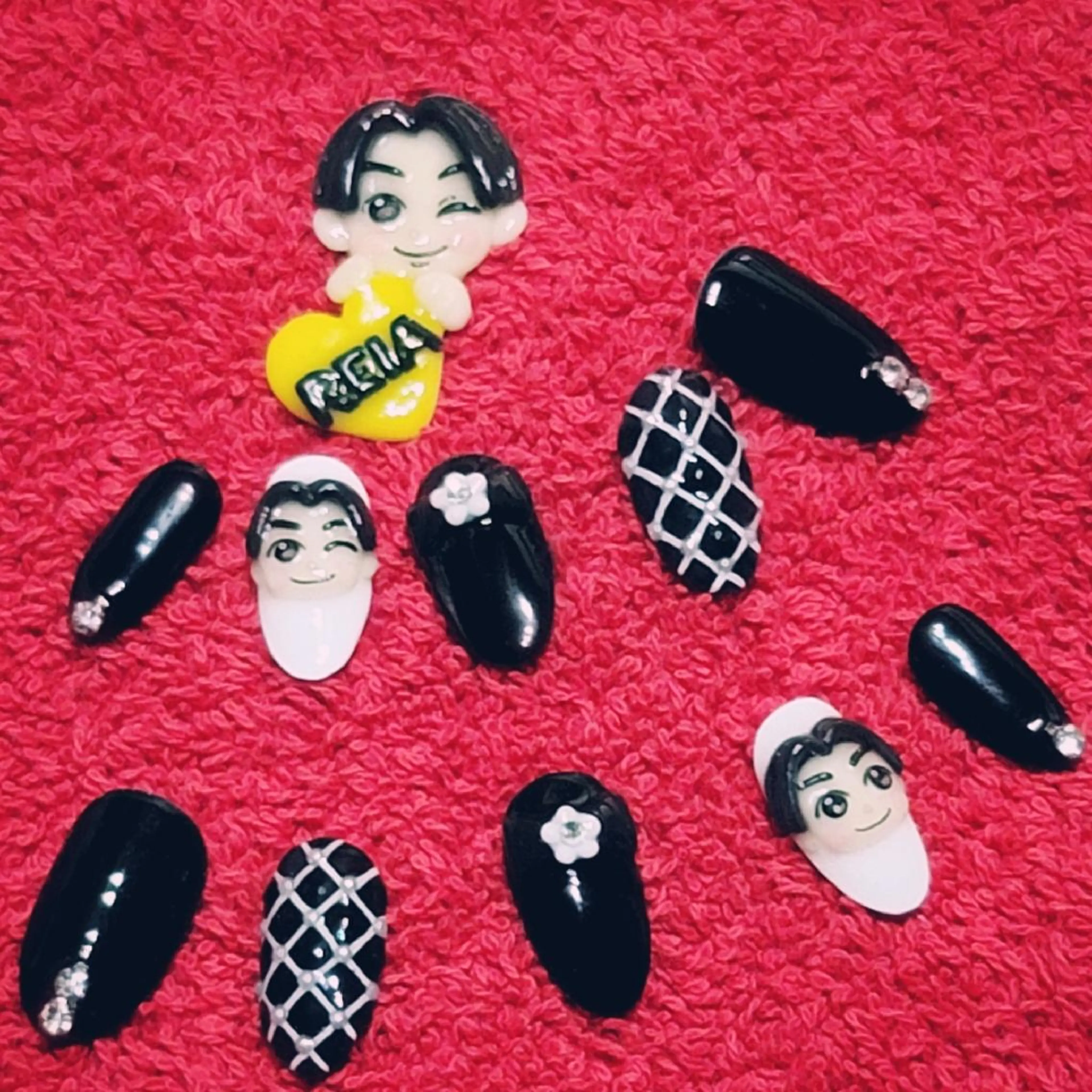 ネイル ワンカラーネイル ネイルチップ よしだ ひろきのネイルデザイン