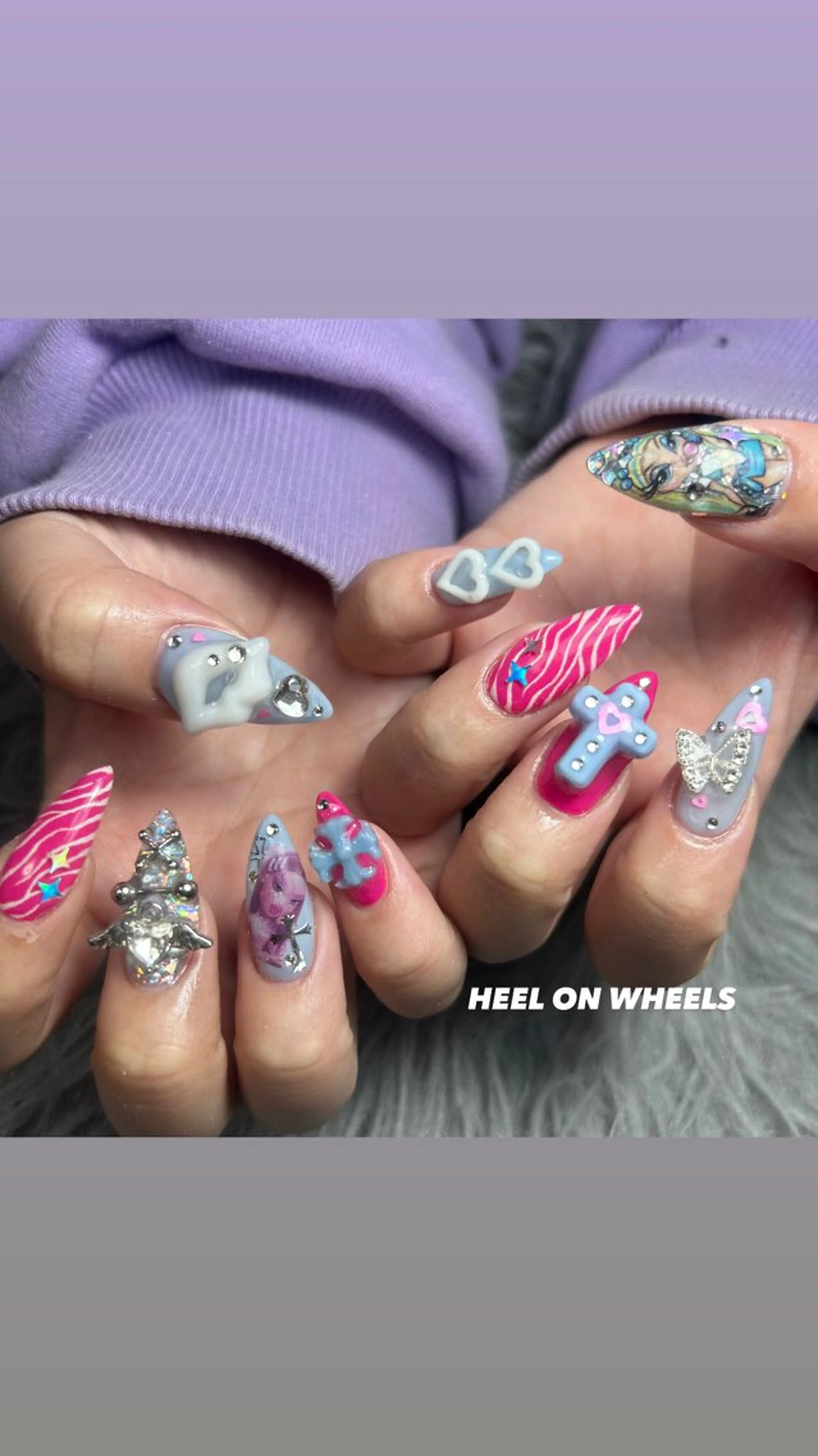 ネイル ハンドネイル ⛓Miyu ⛓のネイルデザイン