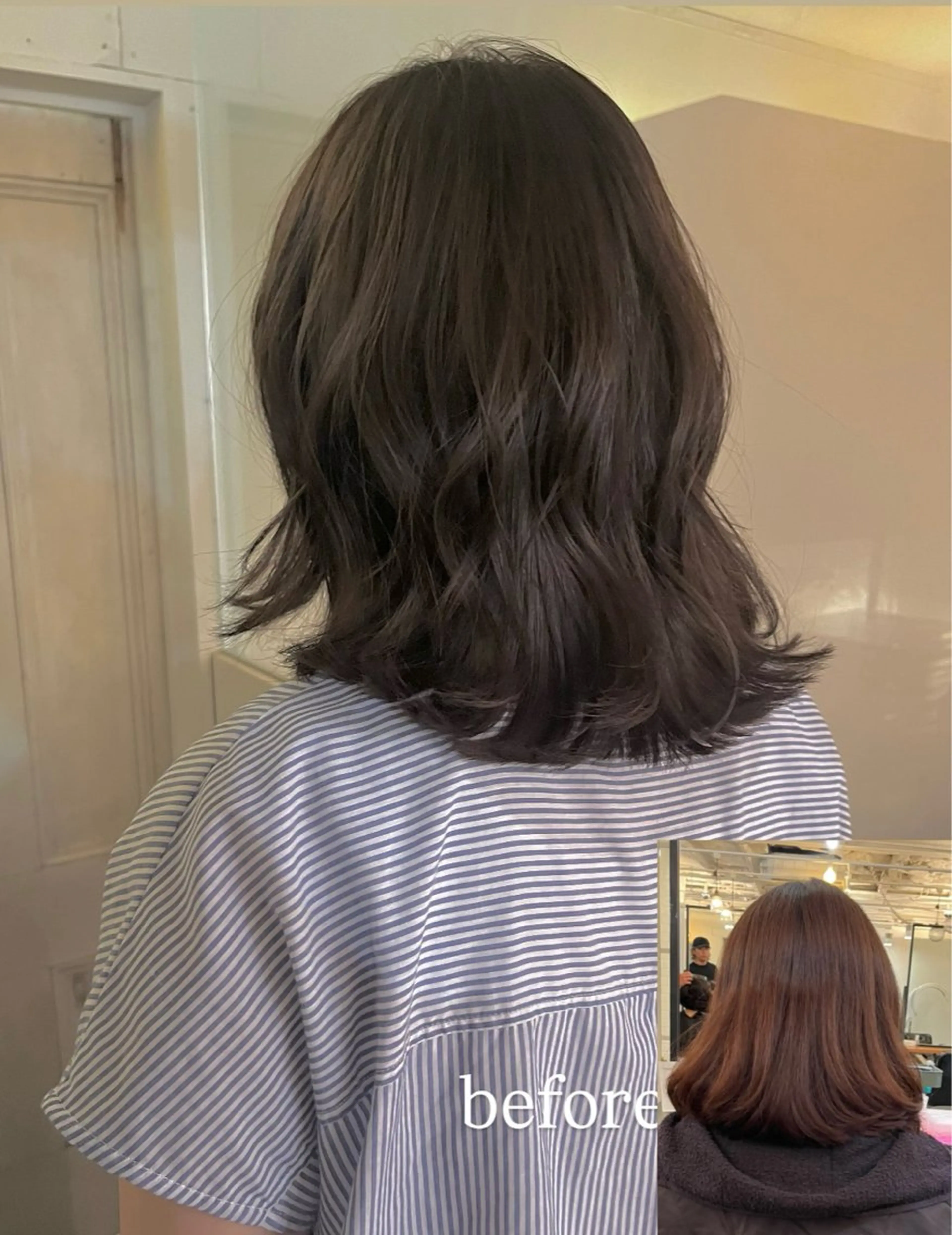 ミディアム ブリーチなし/透明感 /ショート/大世のヘアスタイル