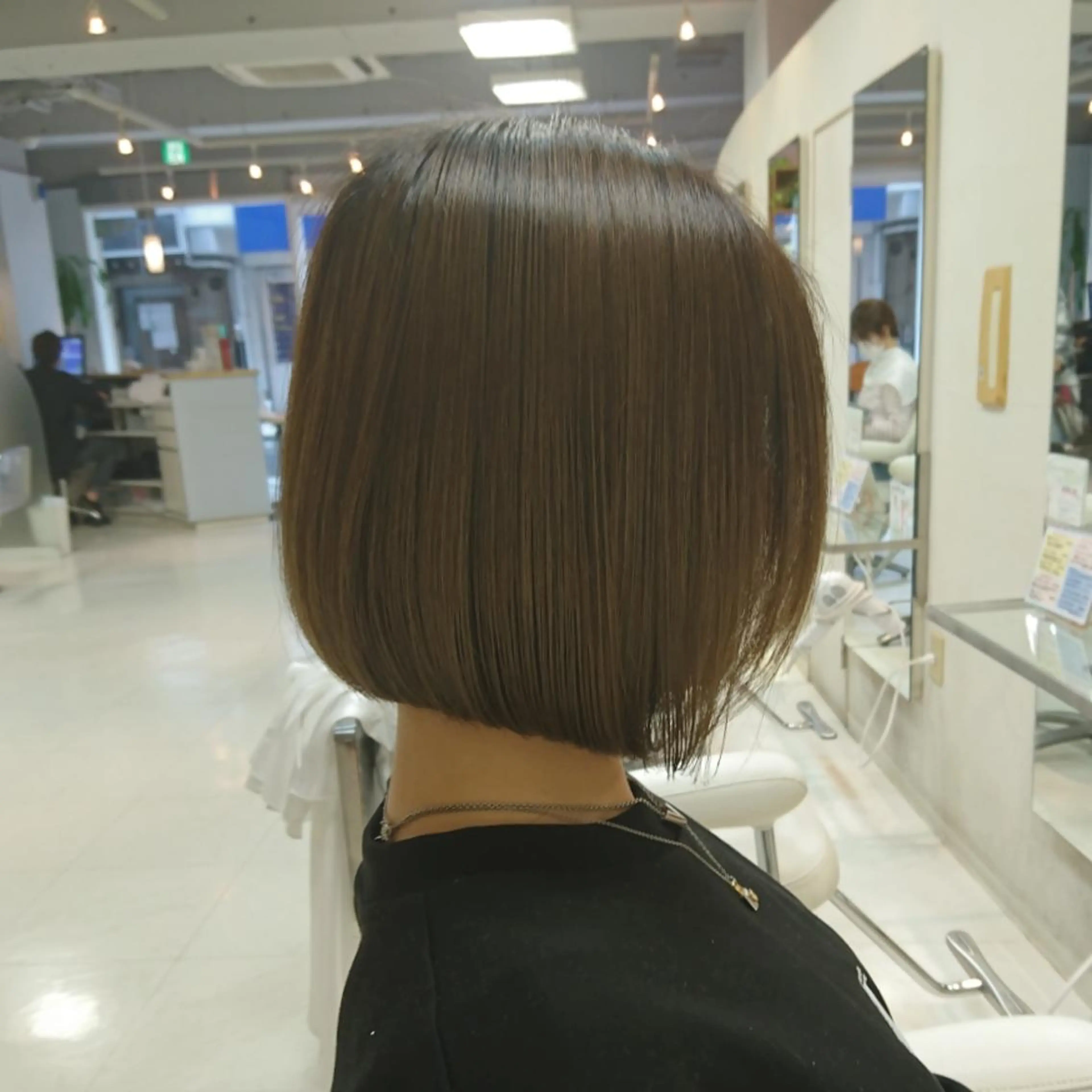 ショート 前下がりボブ ボブ カット nagane sayakaのヘアスタイル