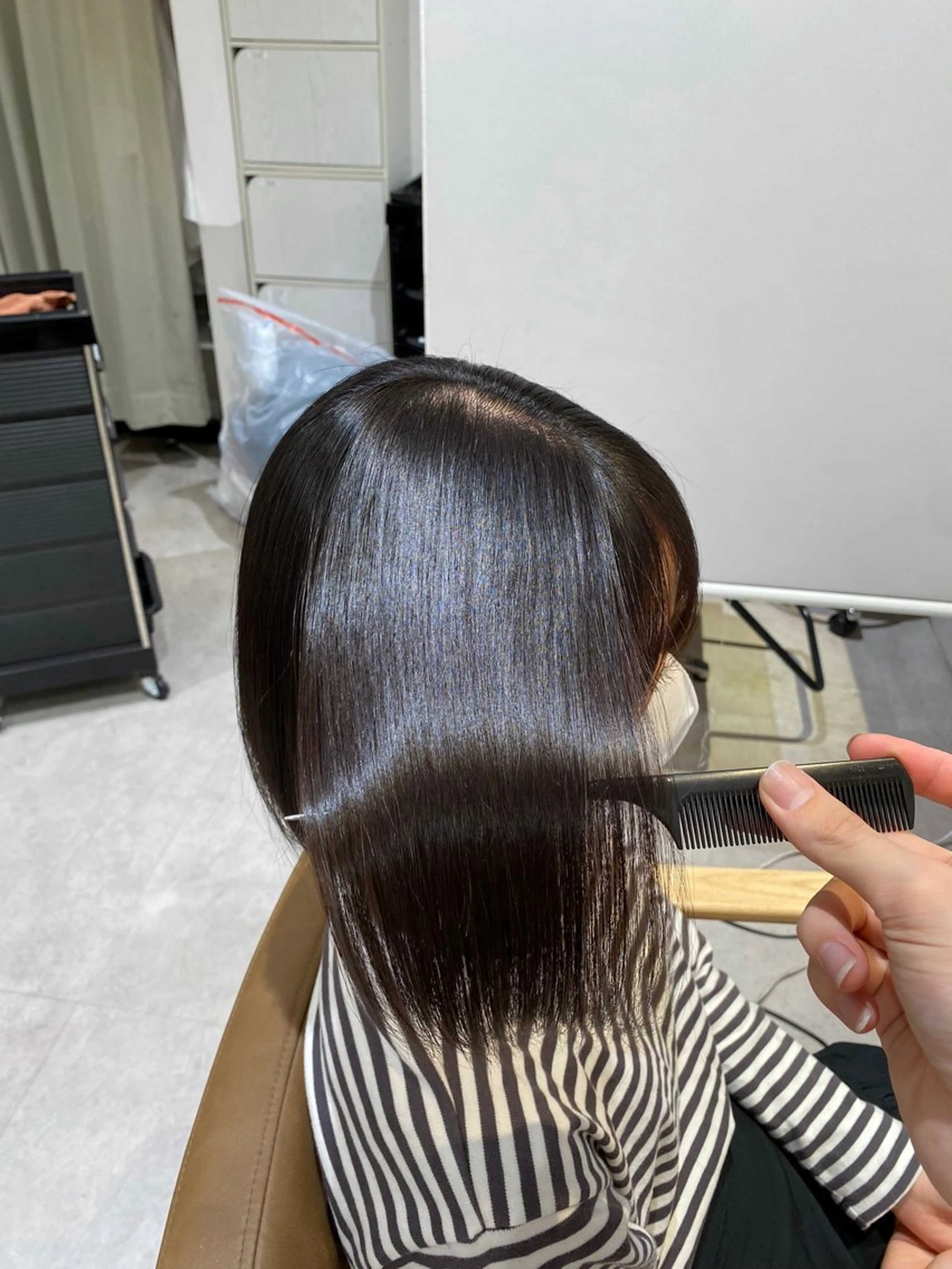 ショート カラー ボブ くせ毛 髪質改善 韓国風ヘア 酸性ストレート カット 縮毛矯正 トリートメント クロスパーマ🥇韓国 ヘア🇰🇷濵田航希のヘアスタイル