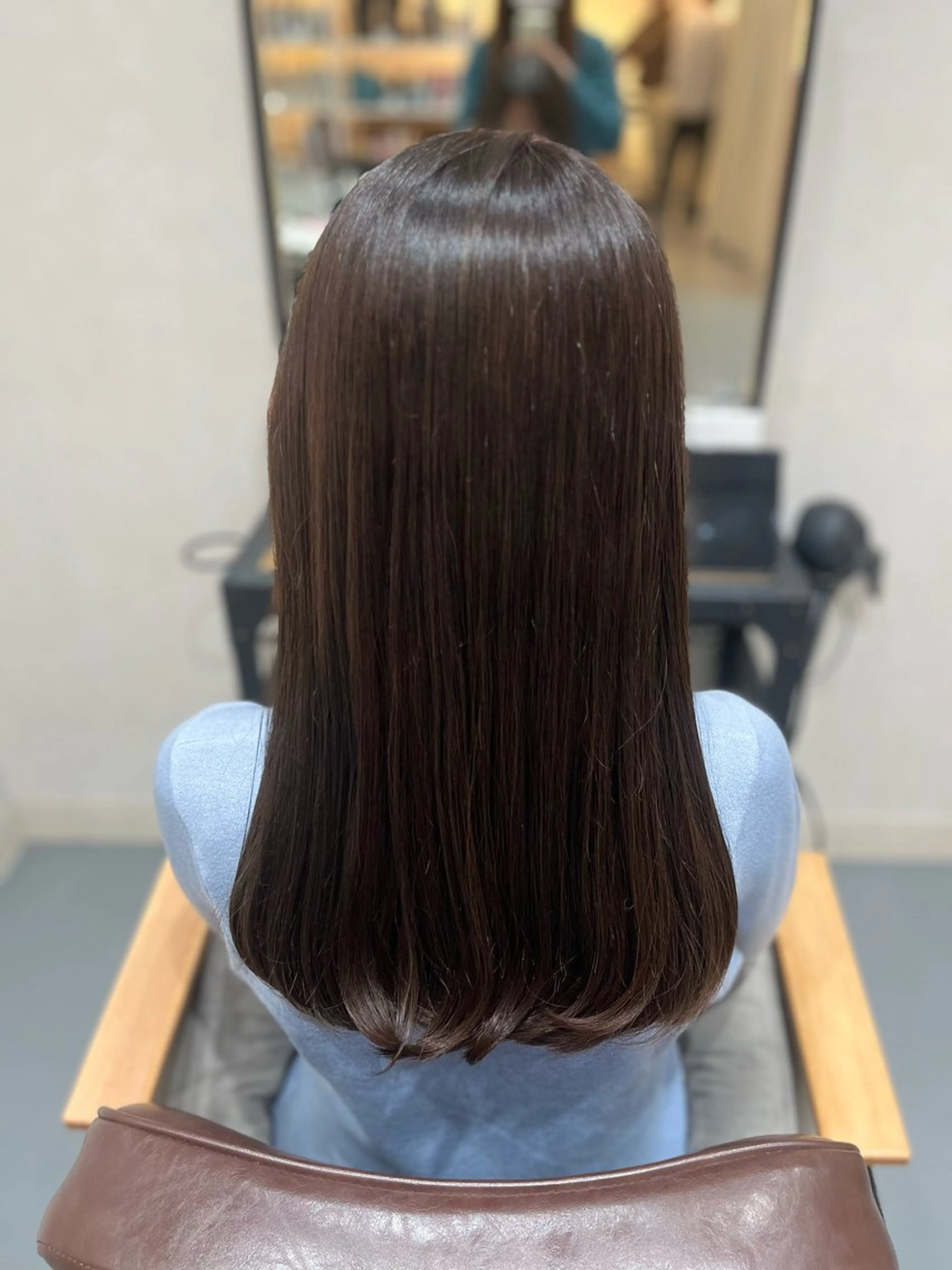 ロング カラー 米澤 奈央のヘアスタイル
