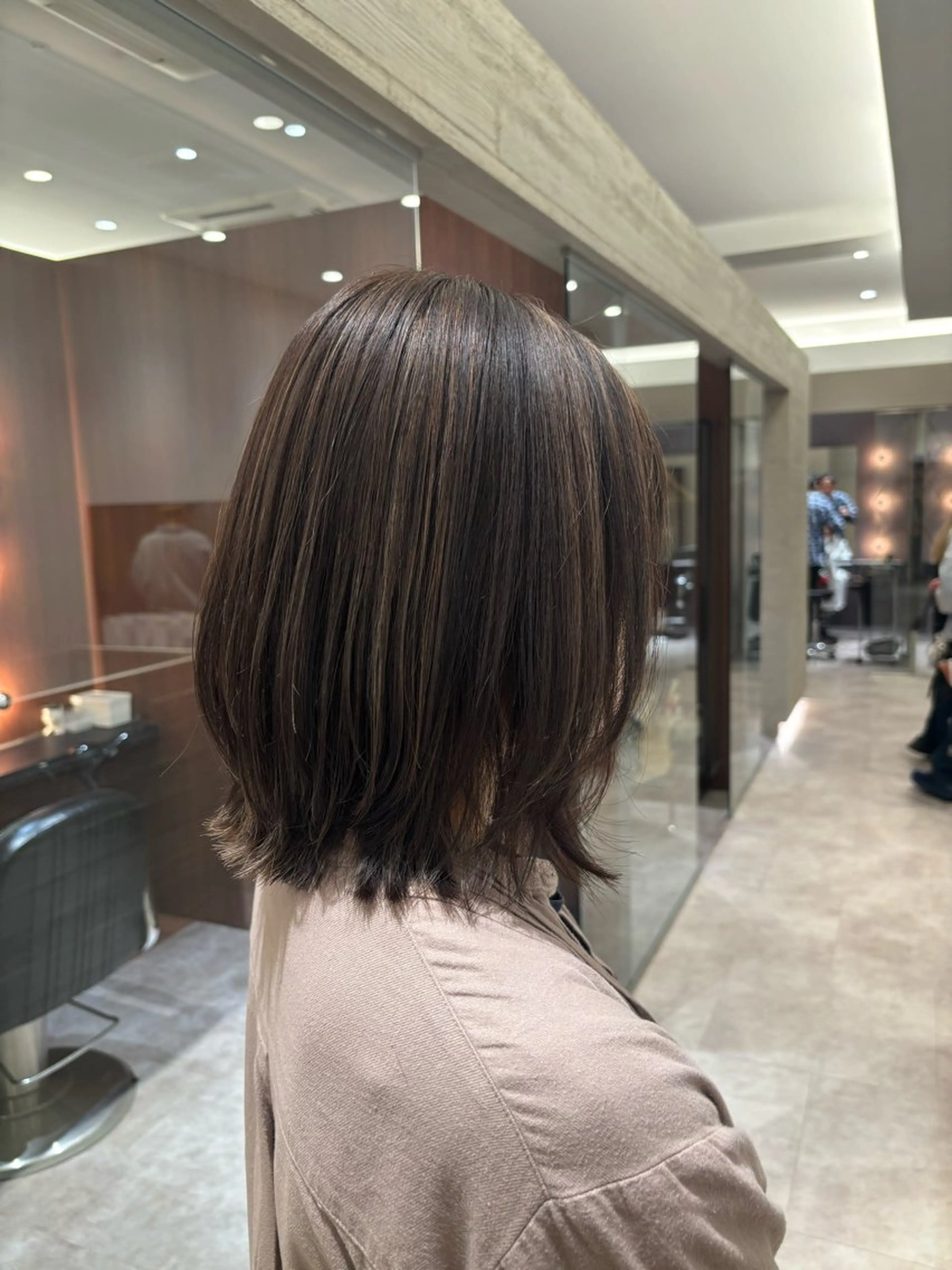 ショート ハイライト レイヤーカット 🤍tomoka 🤍のヘアスタイル