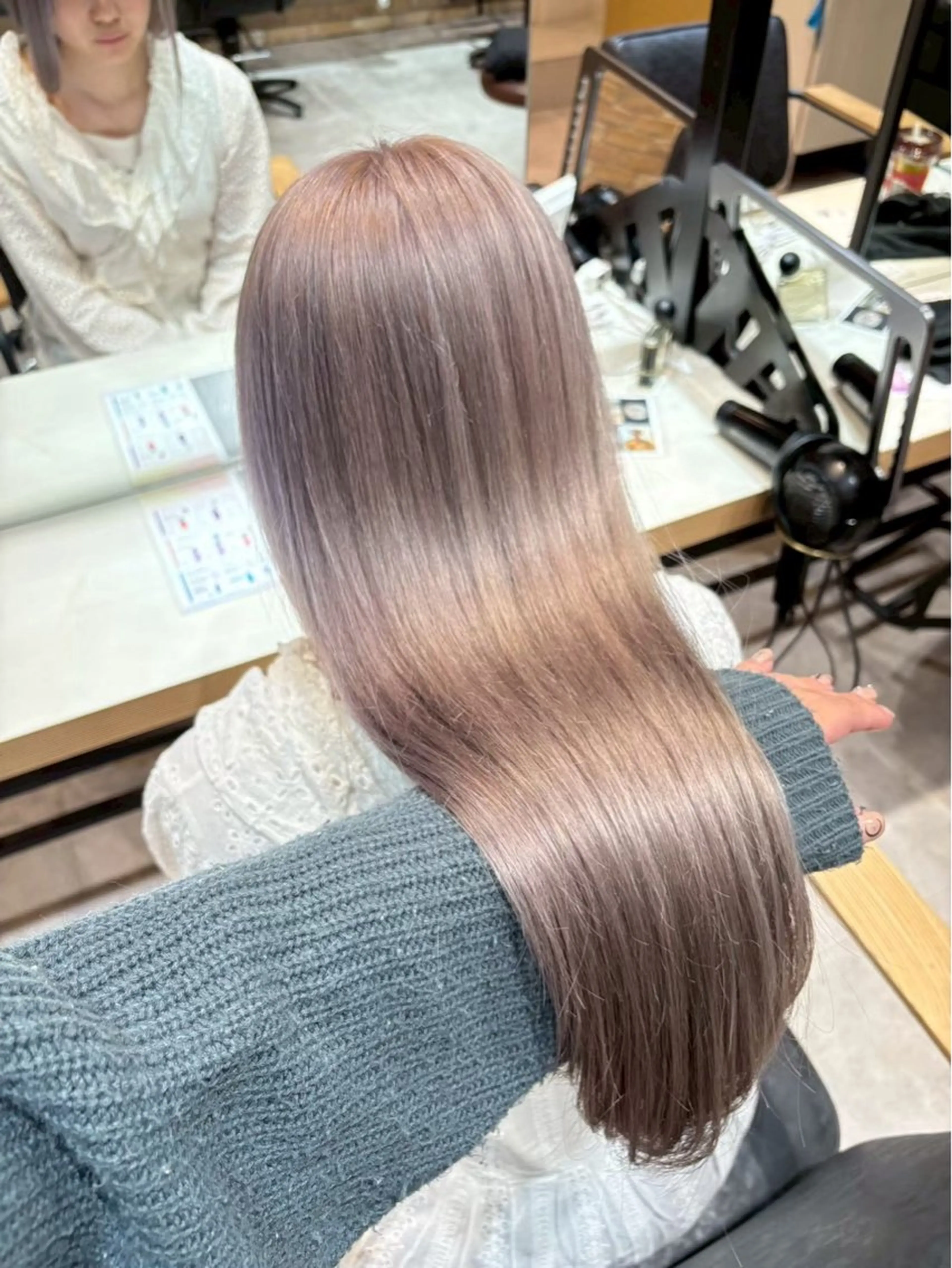 ロング ヘアカラー 暖色カラー 髪質改善/りん💕のヘアスタイル
